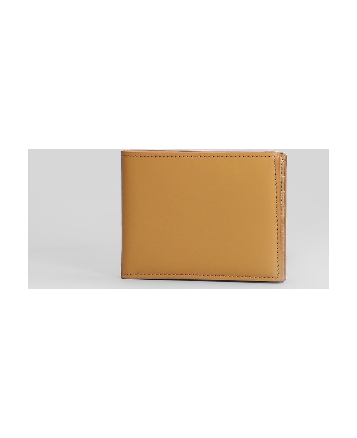 Common Projects Wallet In Camel Leather - Camel