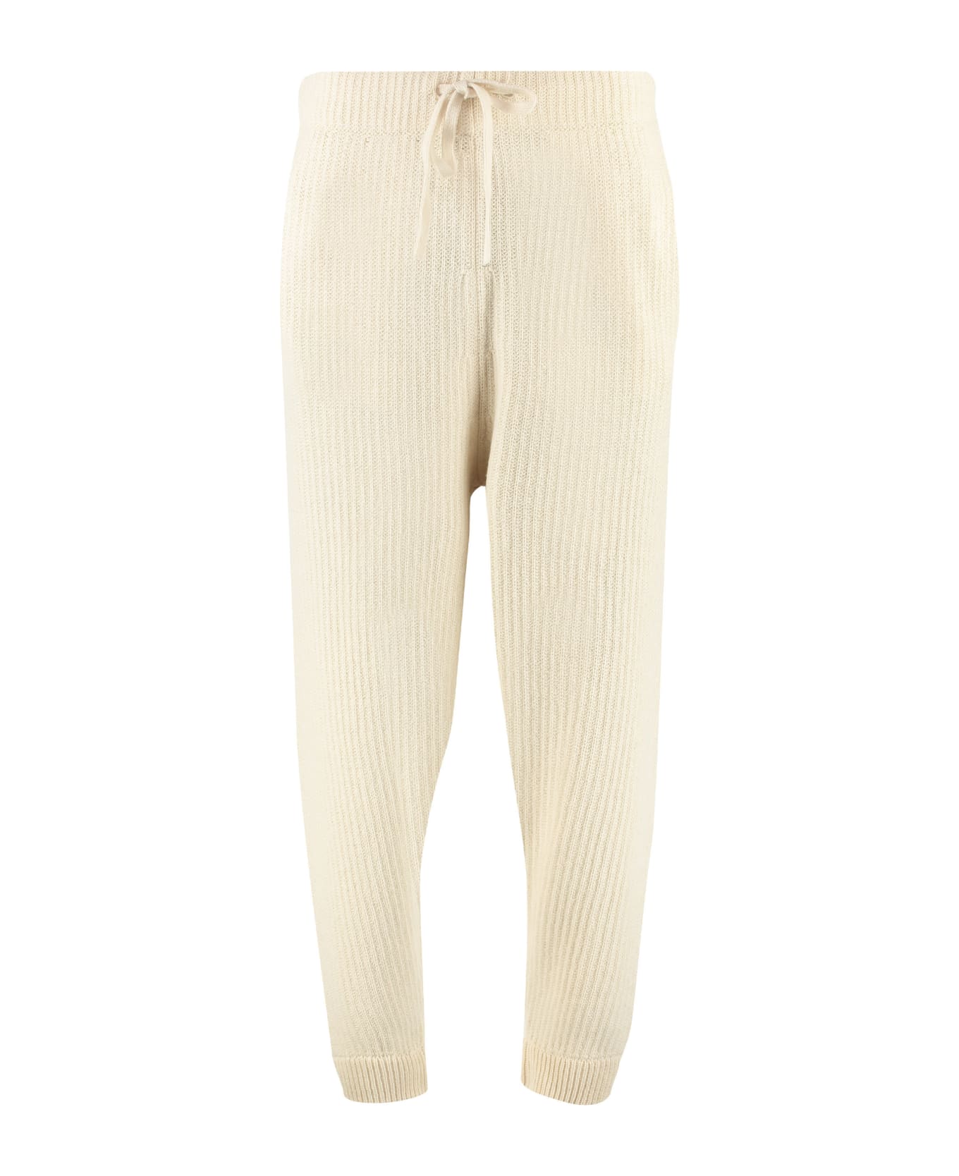 Moncler 2 Moncler 1952 - Rib Knitted Trousers - Ivory スウェットパンツ