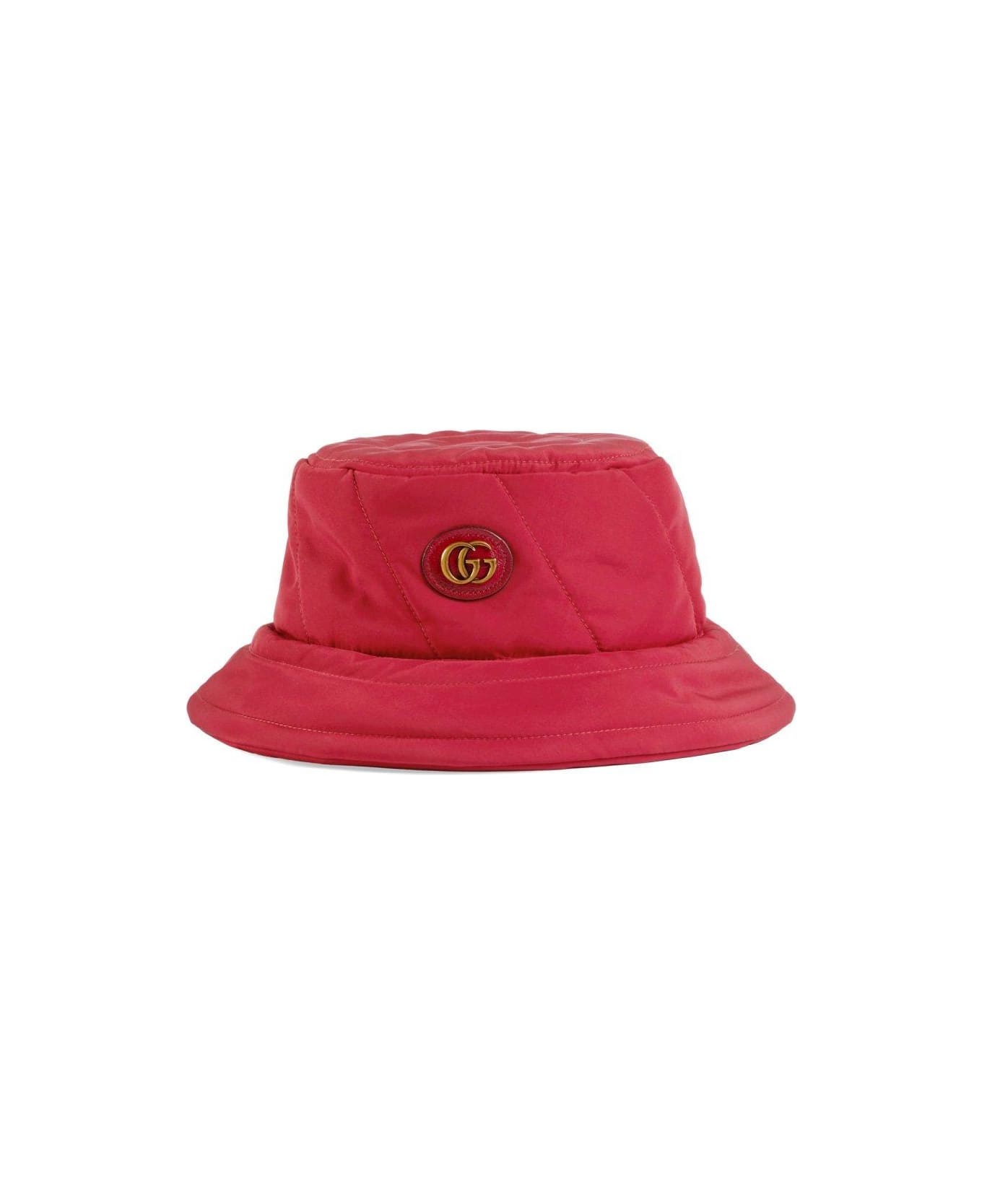 Gucci Quilted Bucket Hat - FUCHSIA