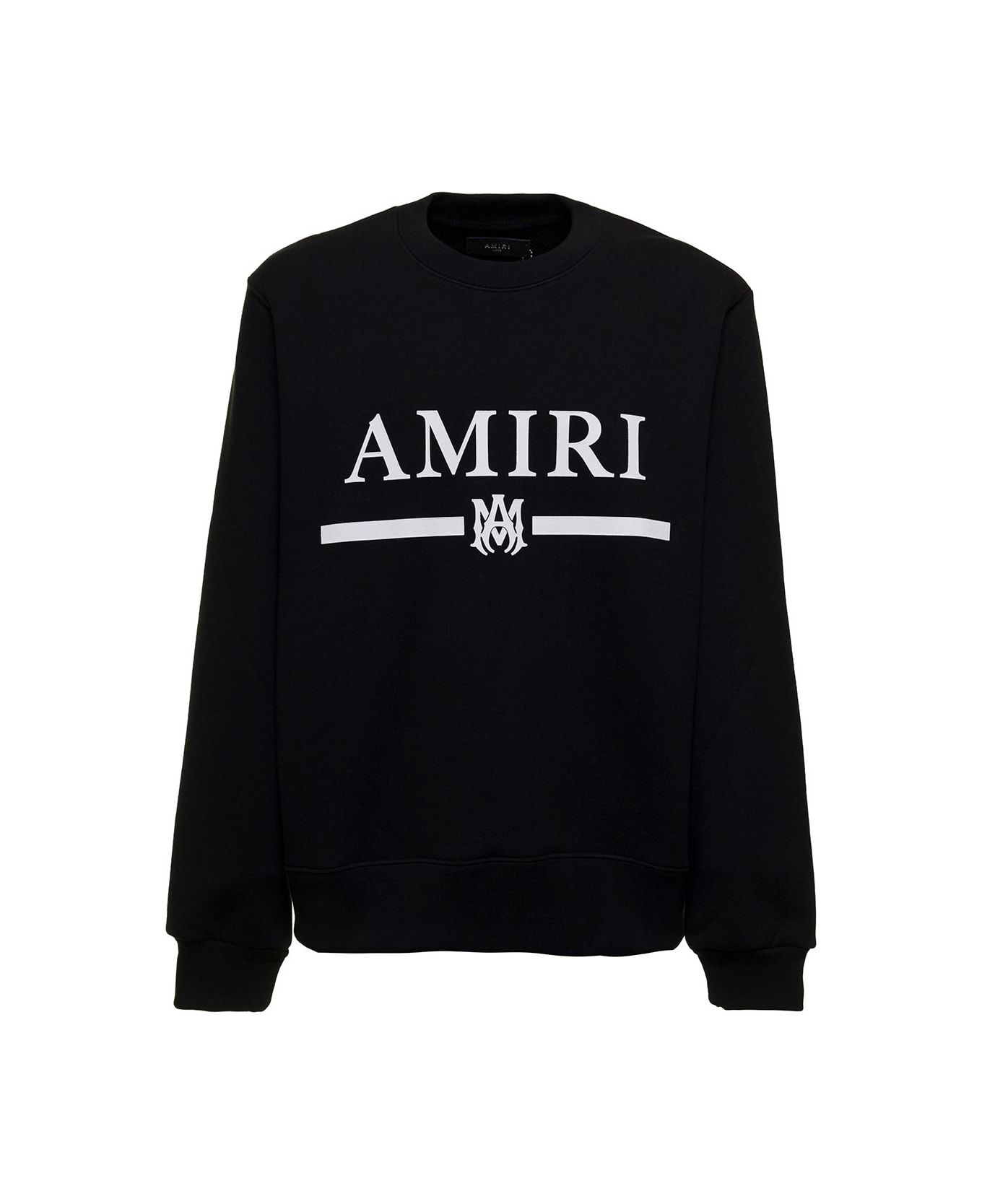 AMIRI Man's Black Cotton Kiabi T-shirts manches longues - Black