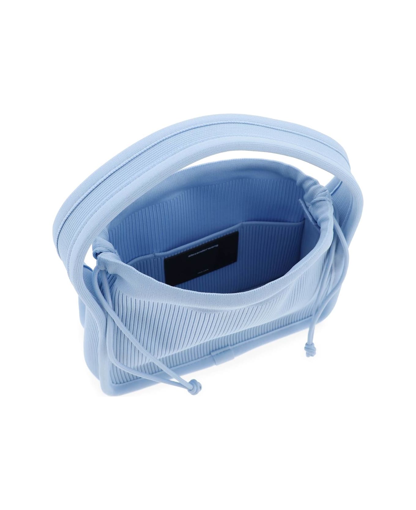 Alexander Wang Small Rib-knit Ryan Handbag - CHAMBRAY BLUE (Light blue) トートバッグ