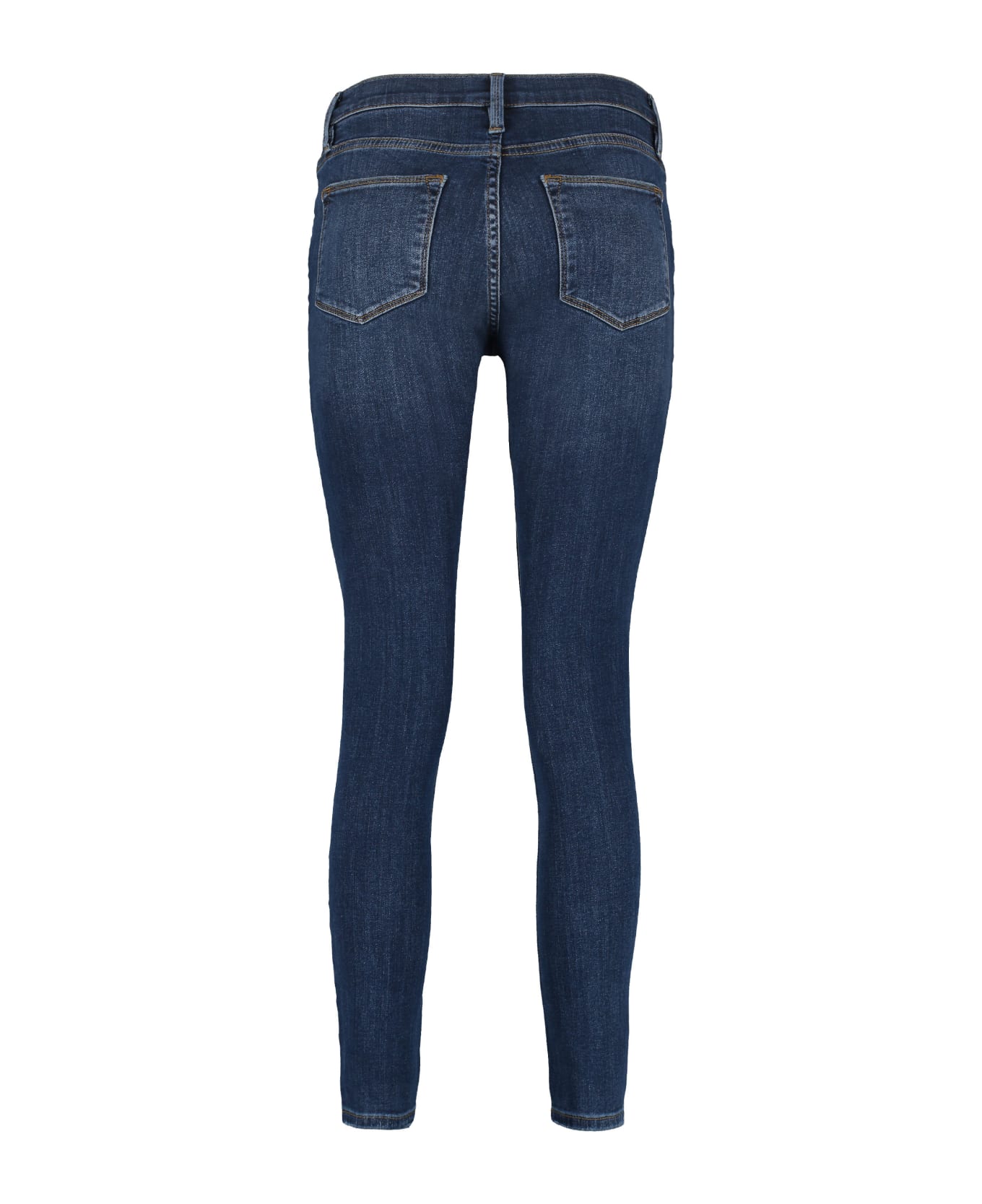 Frame High-rise Skinny-fit Jeans - Denim