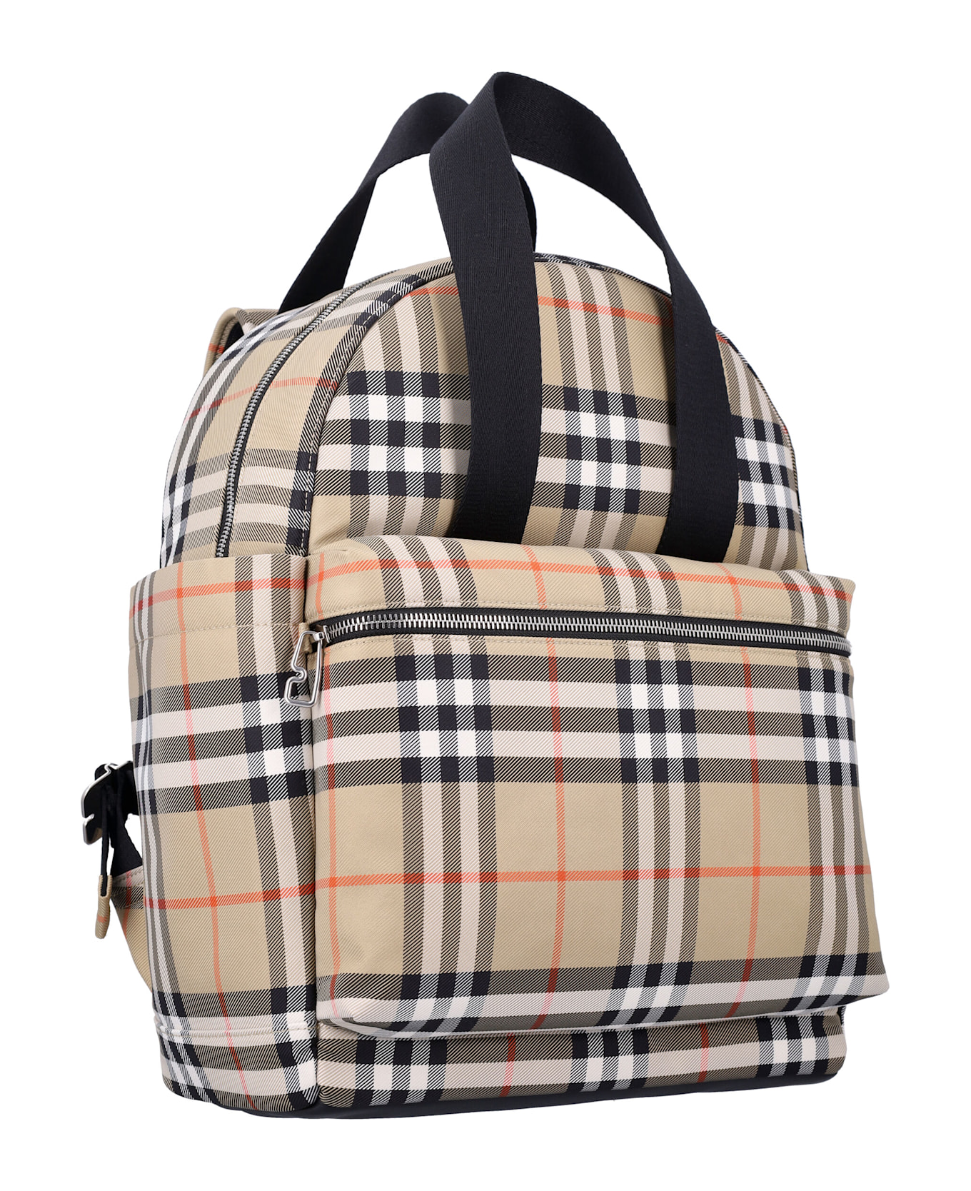 Burberry Check Baby Changing Backpack - SAND IP CHECK