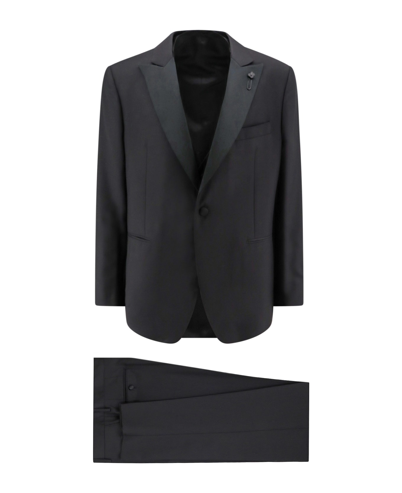 Lardini Evento Tuxedo - Black スーツ