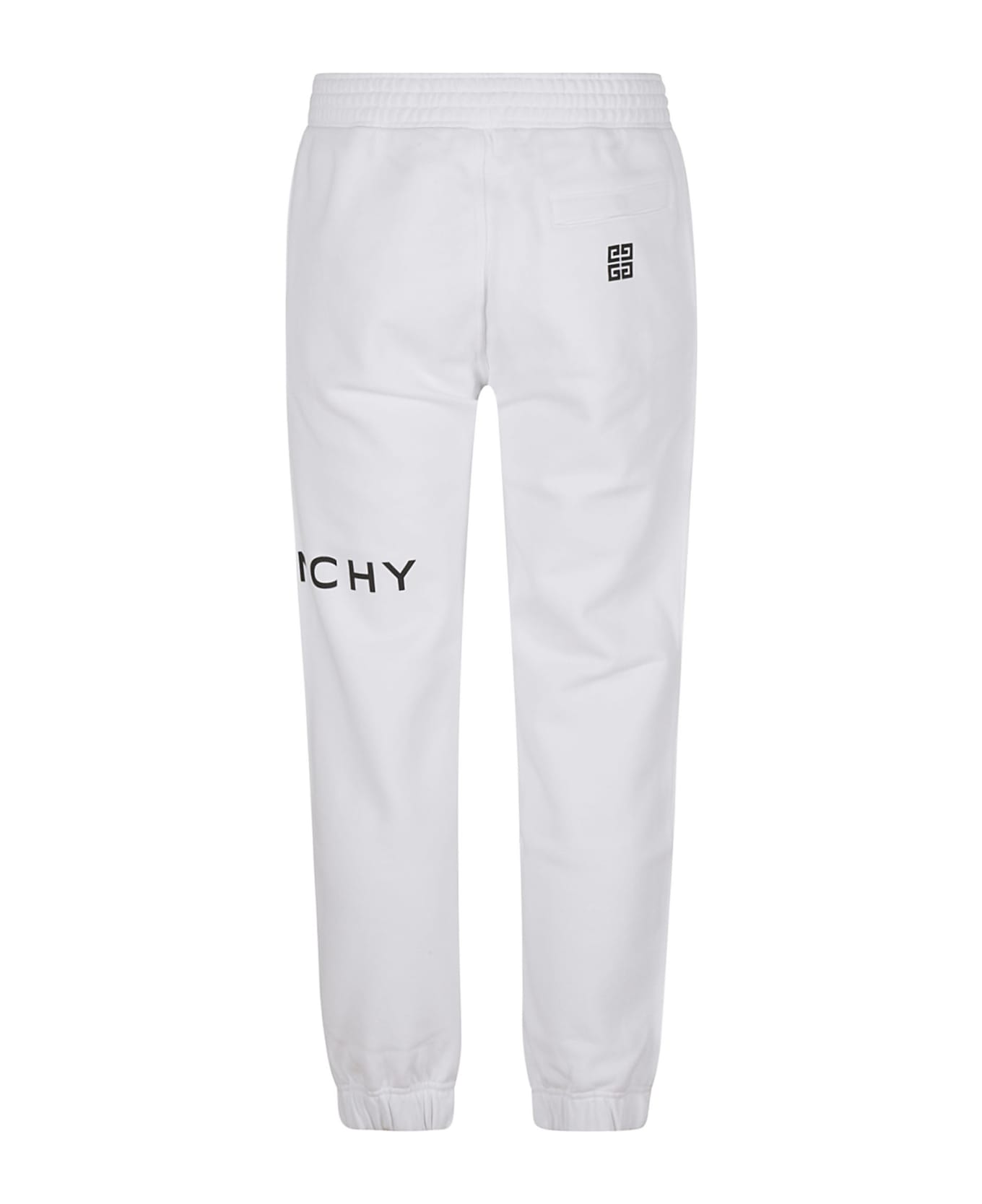 Givenchy Logo Print Track Pants - White