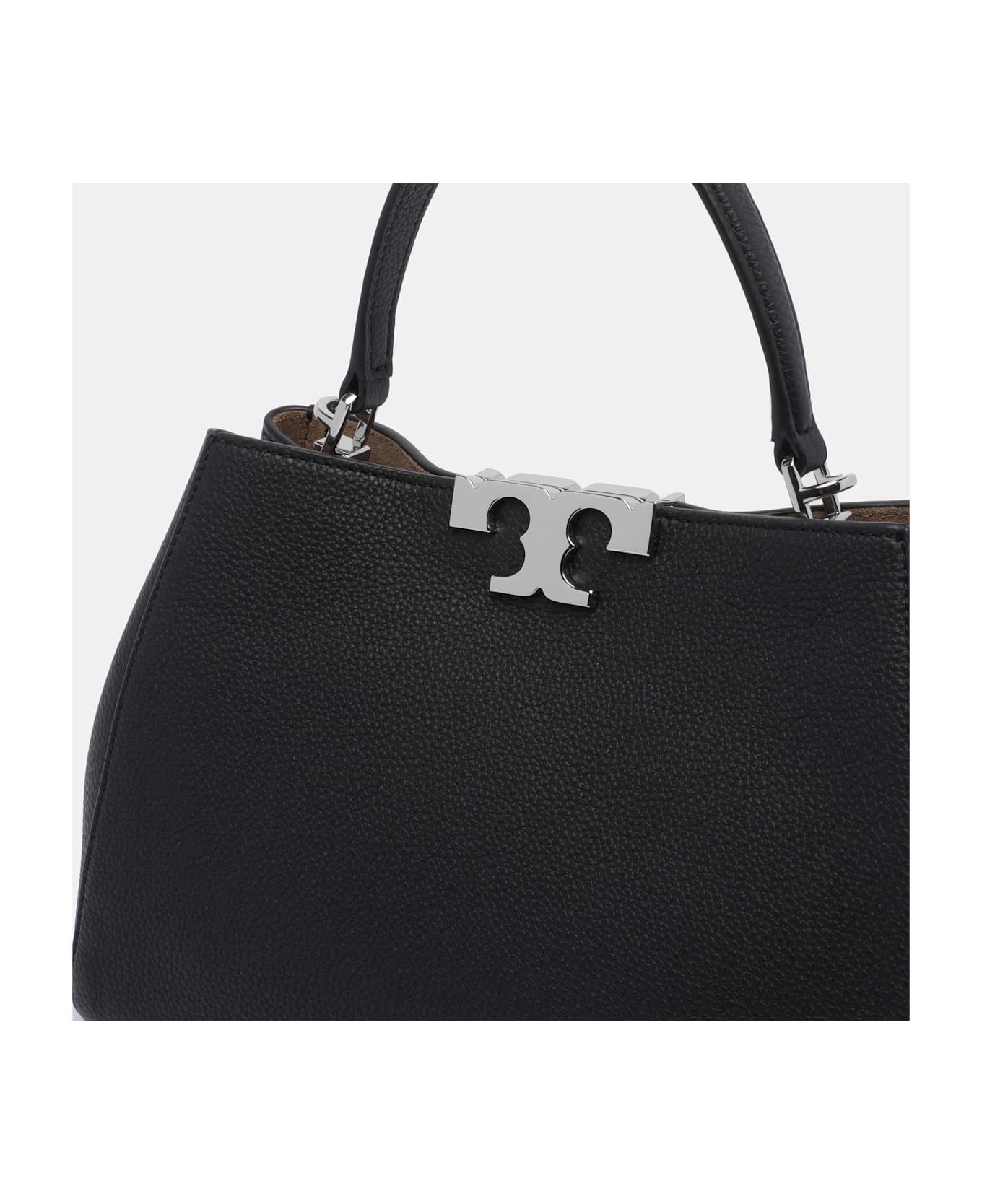 Tory Burch Medium Eleanor Satchel Bag - Black トートバッグ