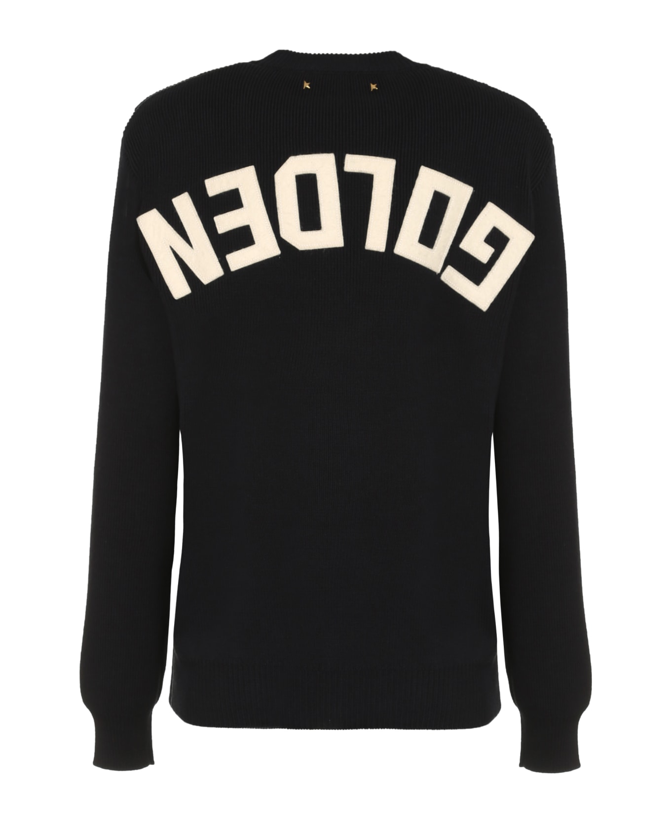 Golden Goose Dany Cotton Crew-neck Sweater - Blu