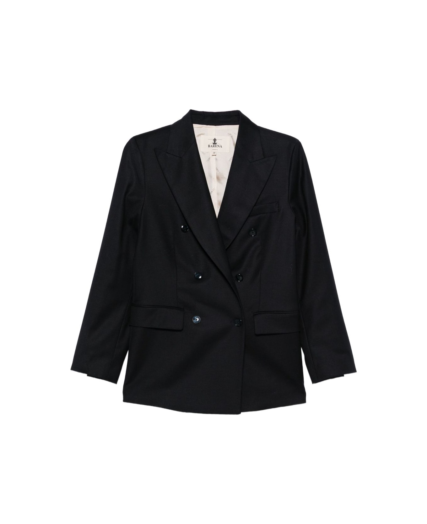 Barena Double-breasted Jackets In Blue - Navy