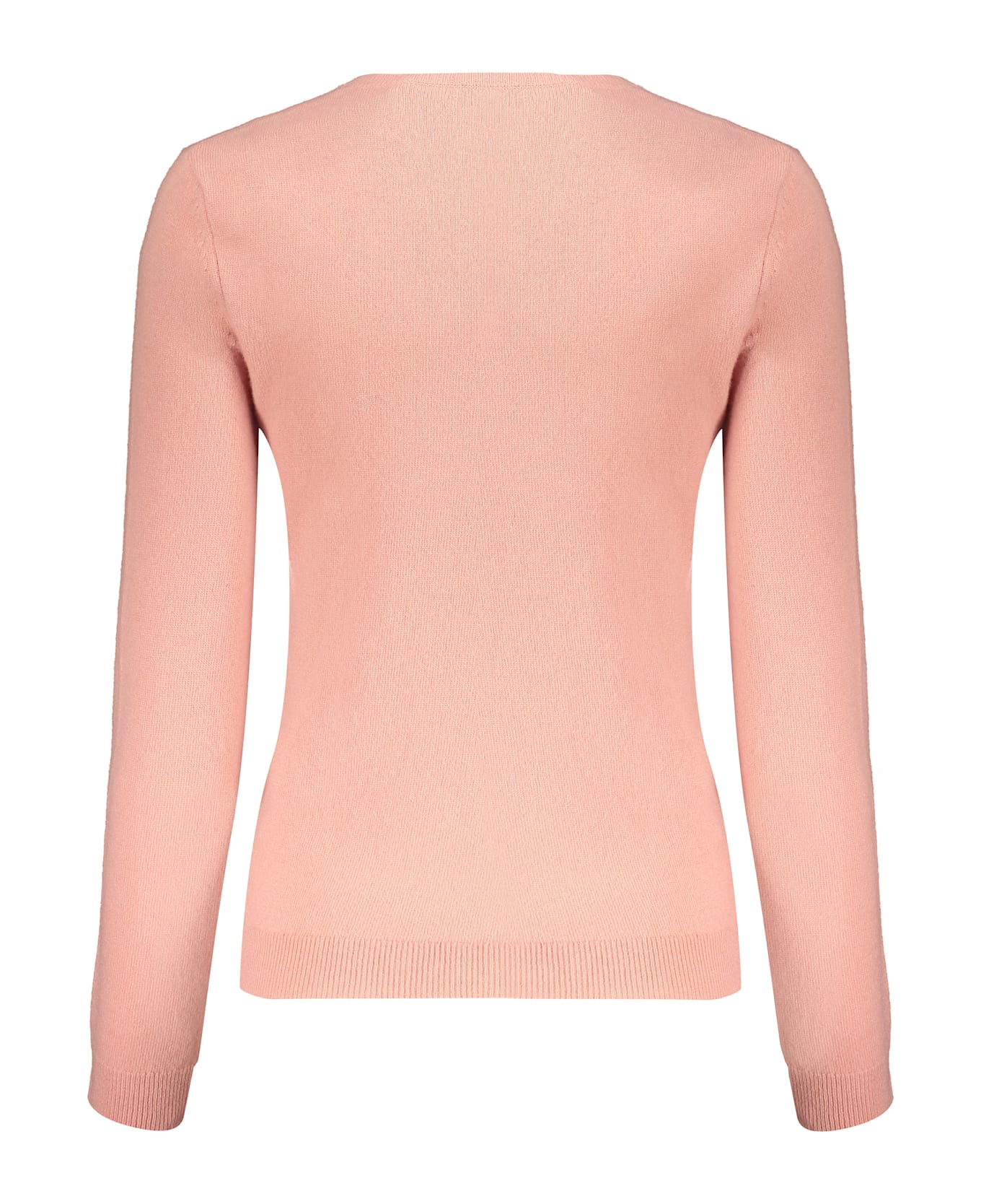 Valentino Garavani Long Sleeve Crew-neck Sweater - Pink