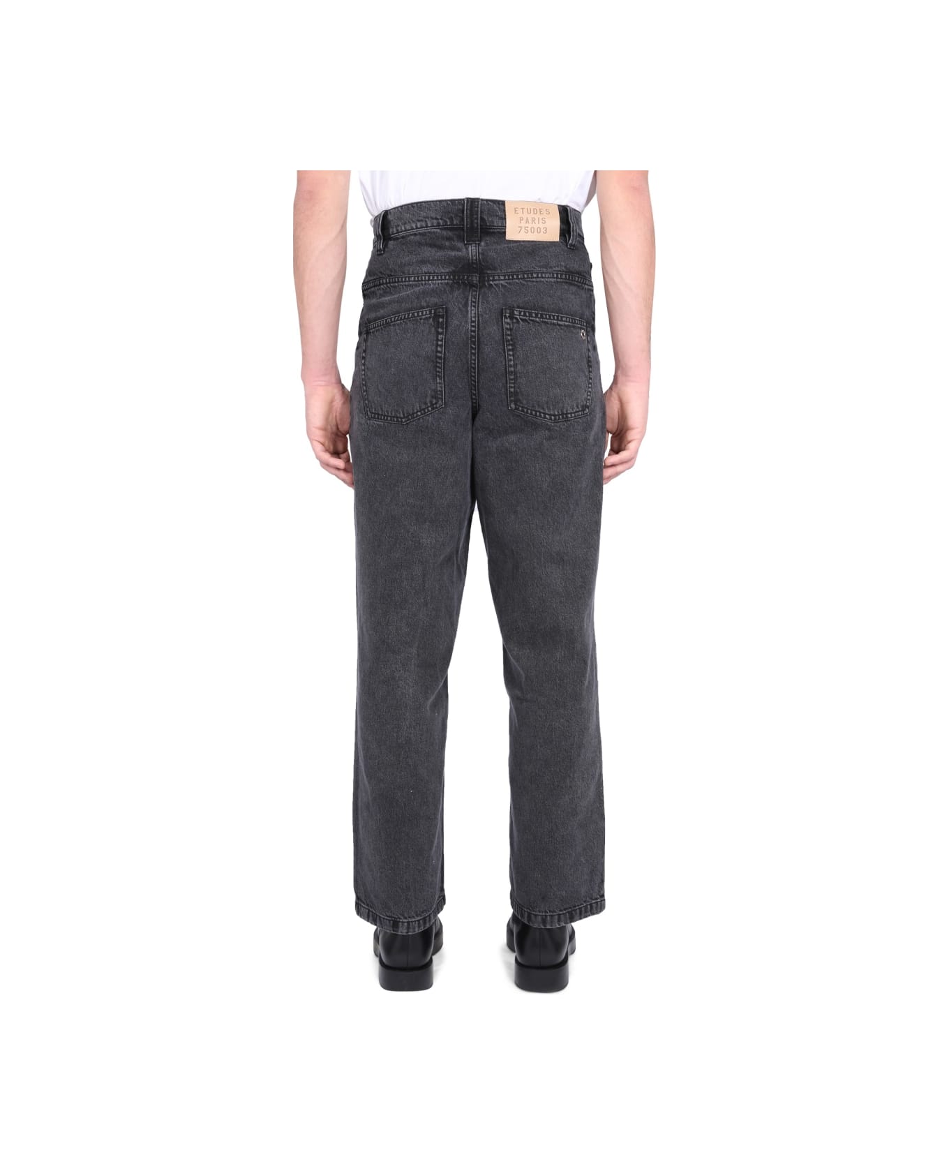 Études Jeans In Denim - BLACK
