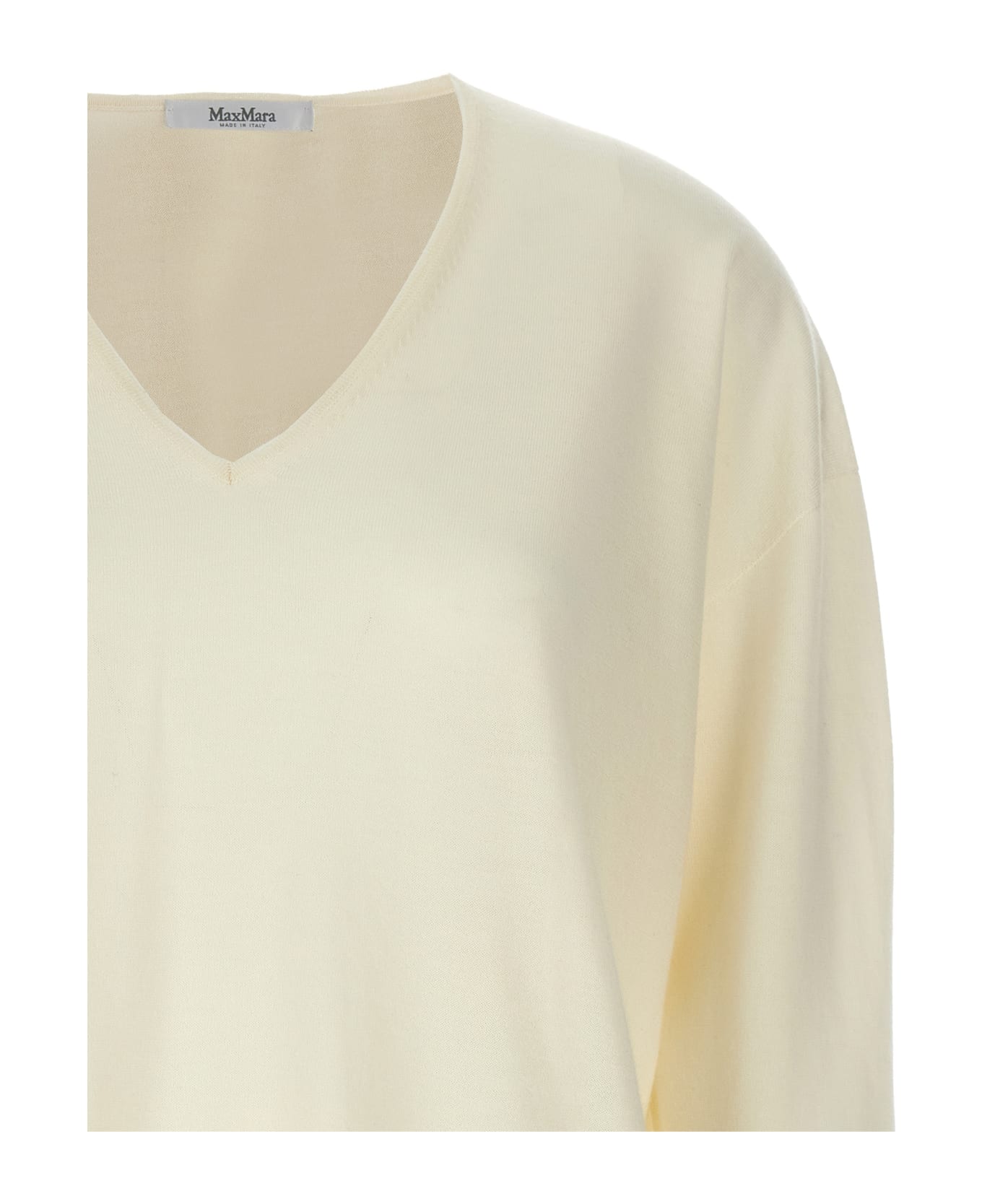 Max Mara 'freccia' Sweater - White