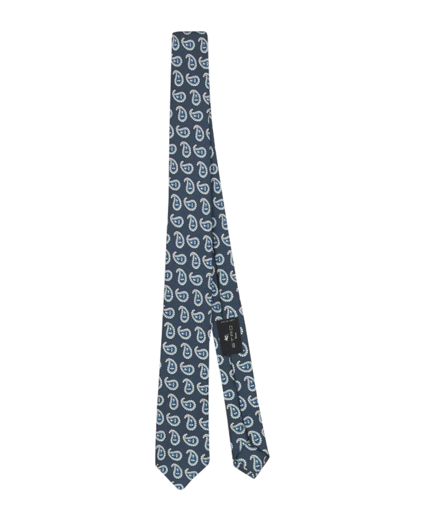 Etro 6 Cm Jacquard Tie - Blue