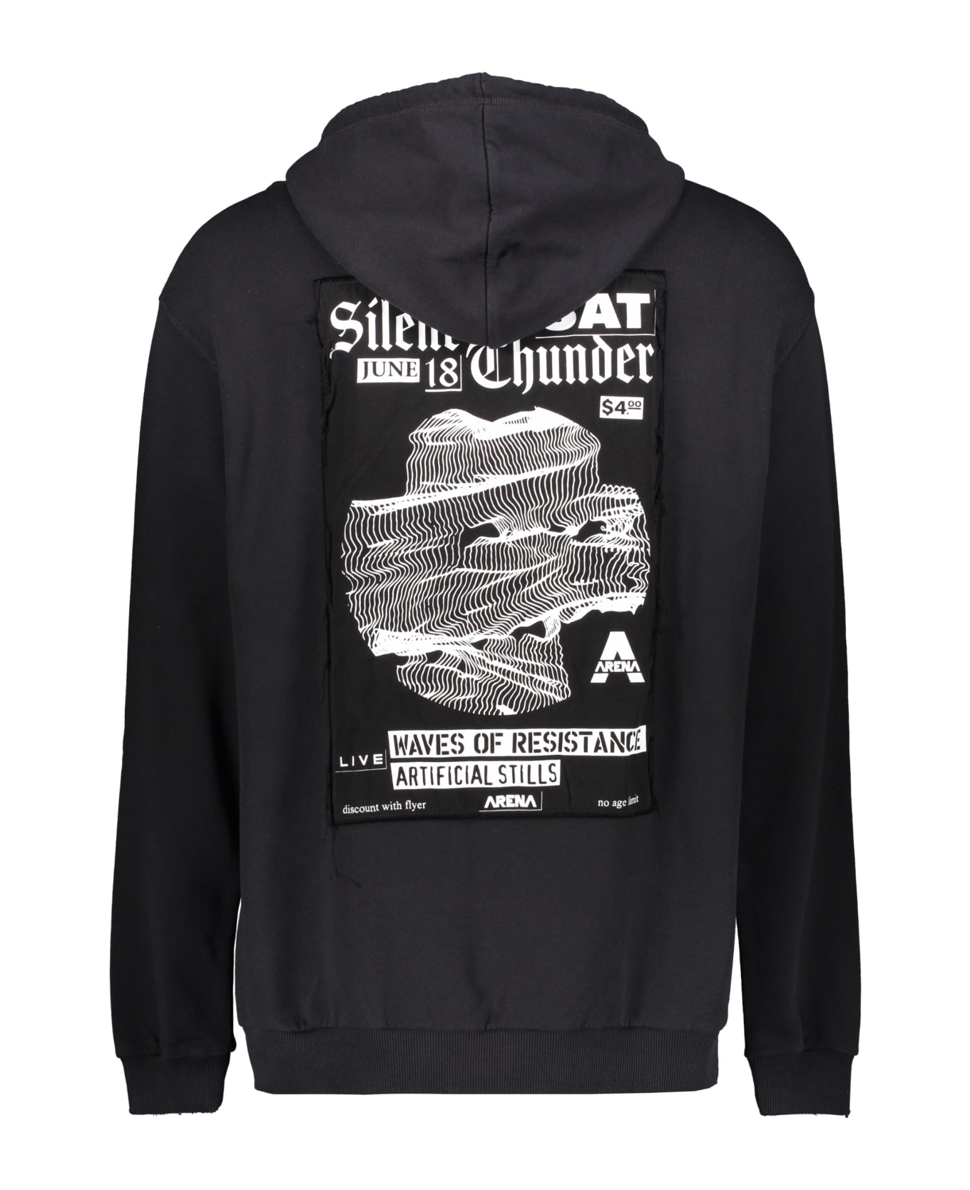 Fred Perry Hooded Sweatshirt - black