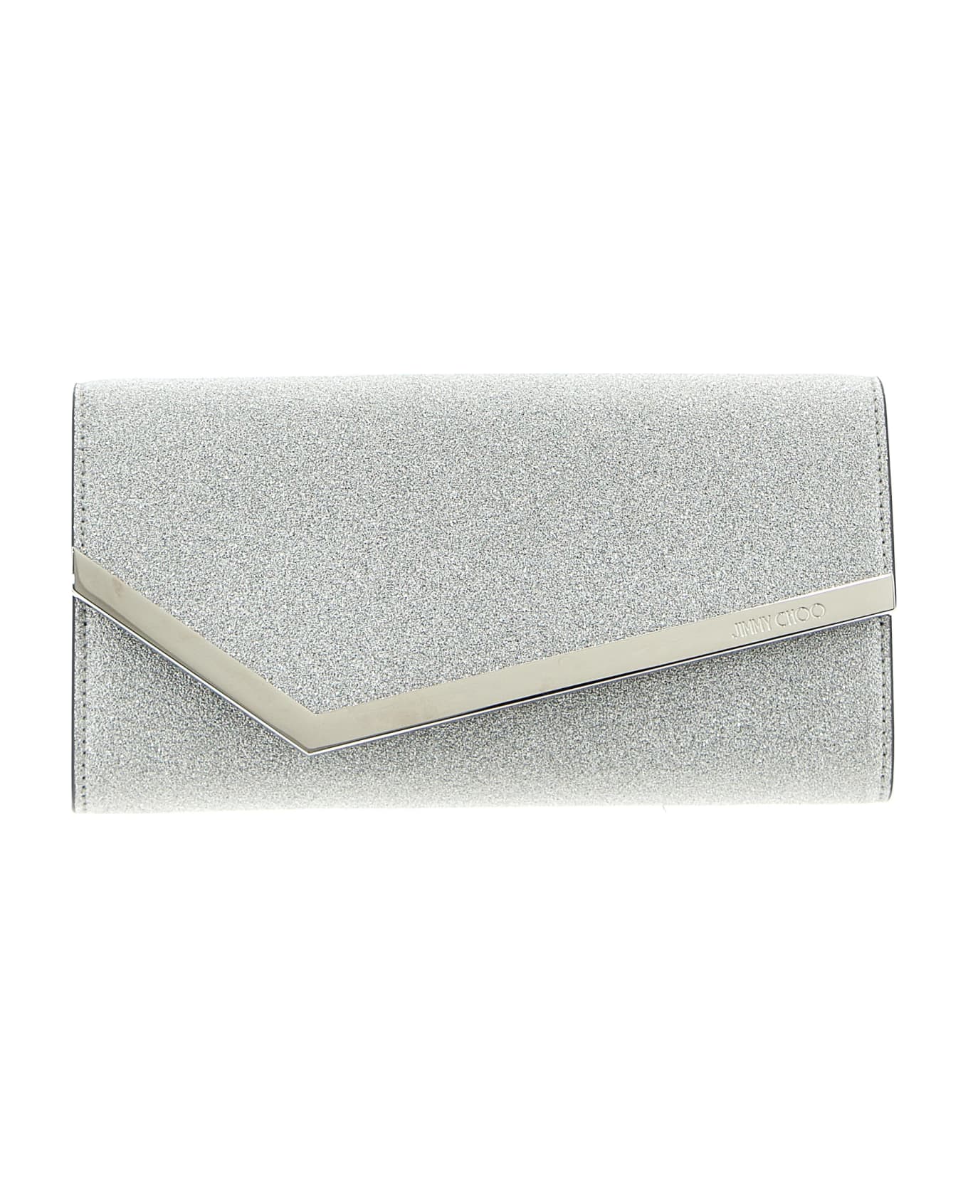 Jimmy Choo 'emmie' Clutch - Silver