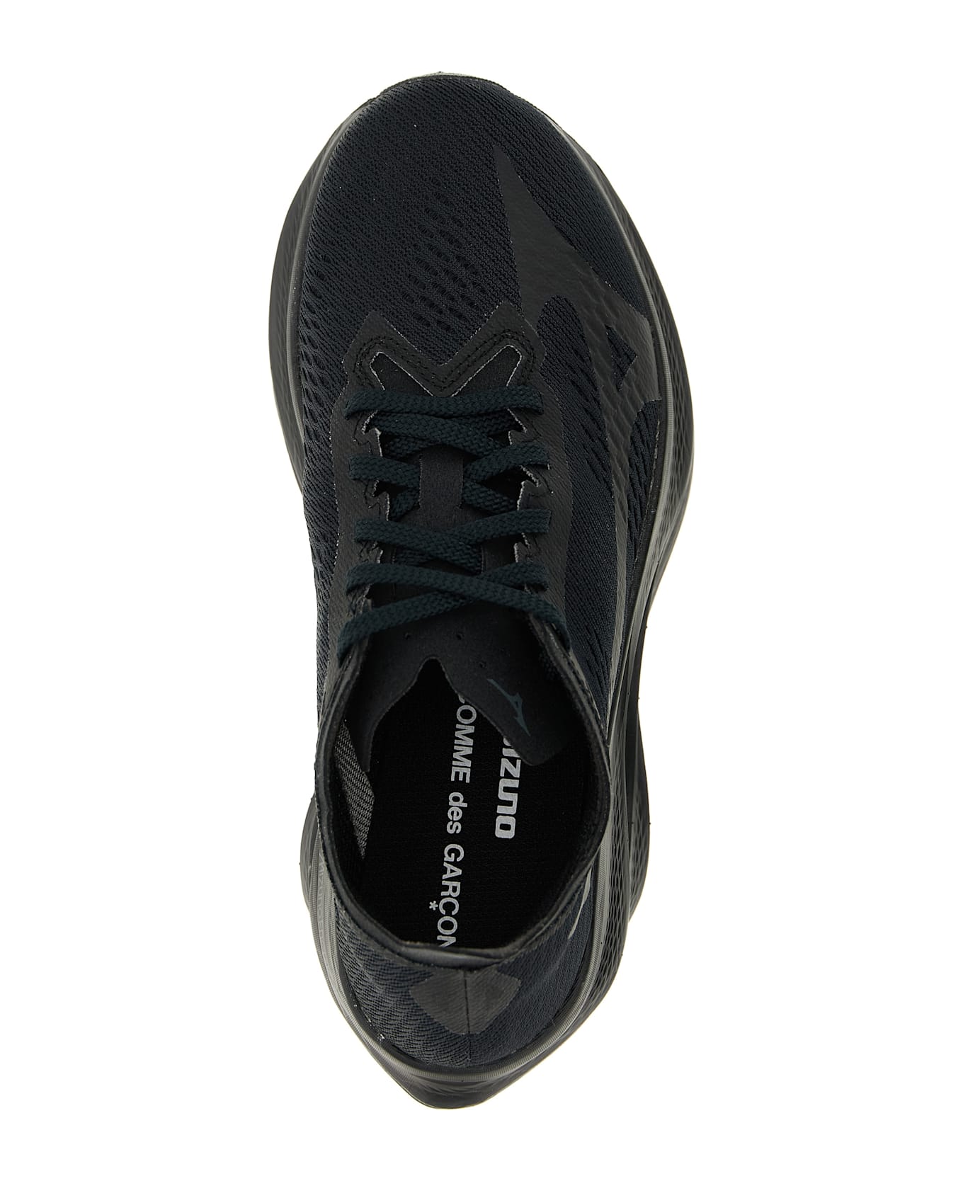 Comme des Garçons Cdg X Mizuno 'wave Rebellion Pro 3' Sneakers - Black  
