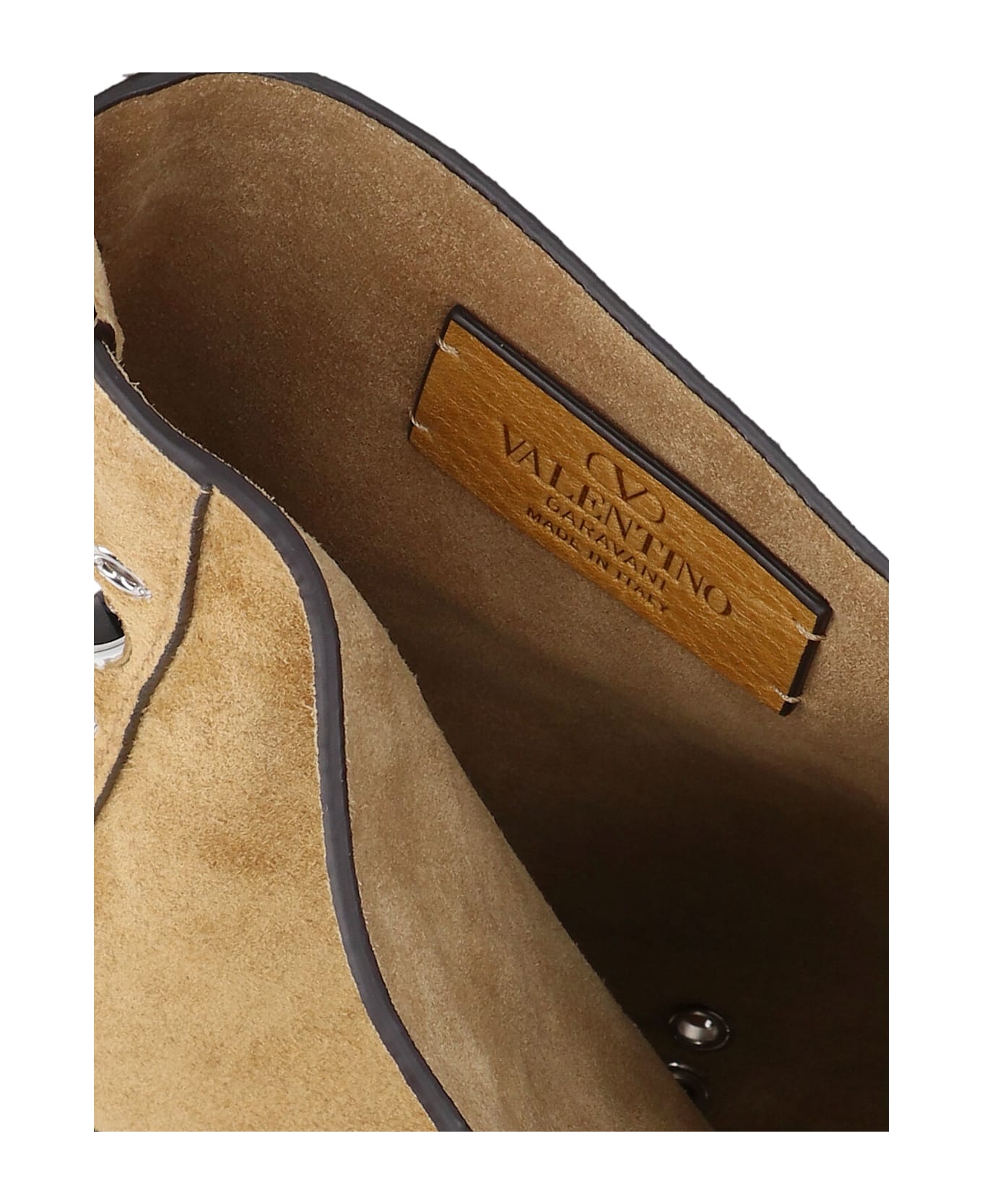 Valentino Garavani 
nellcôte
 Small Shoulder Bag - Brown