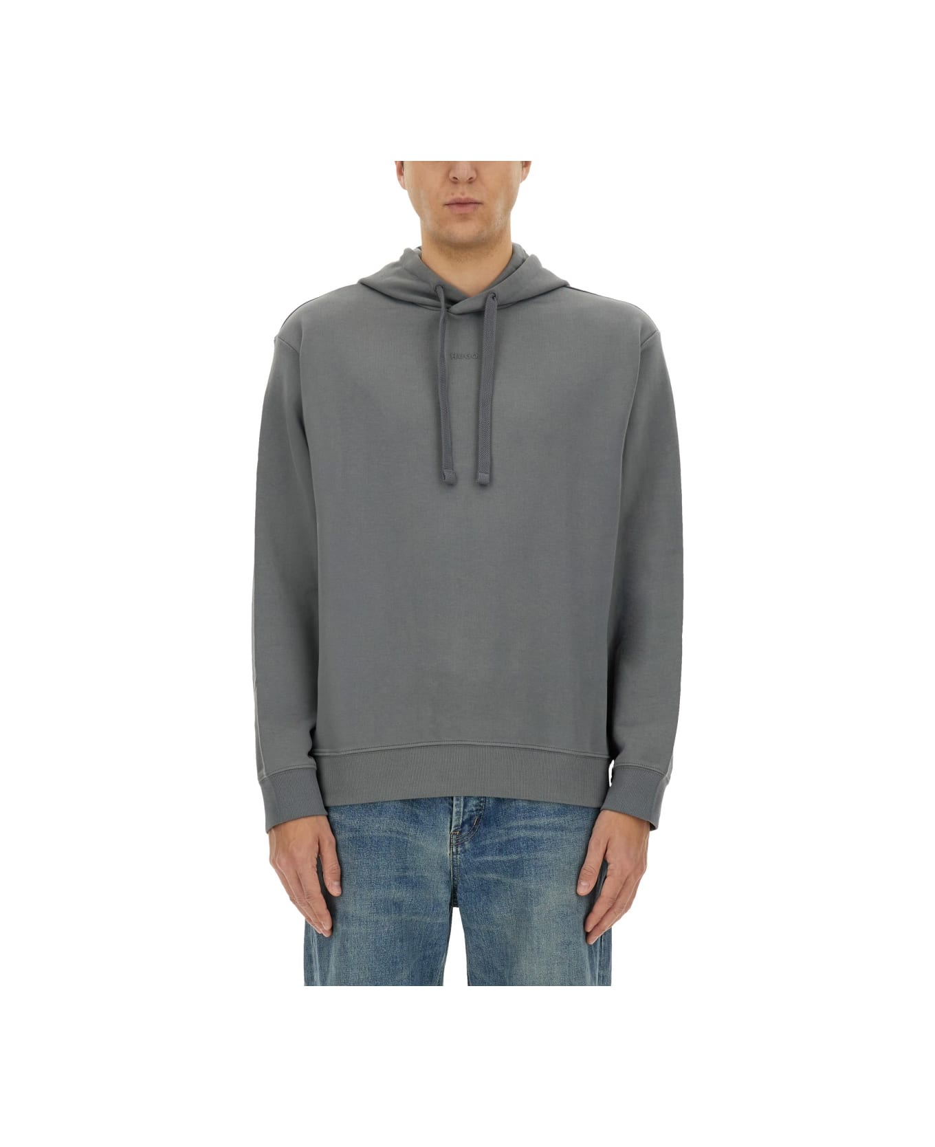 Hugo Boss "dapo" Hoodie - GREY