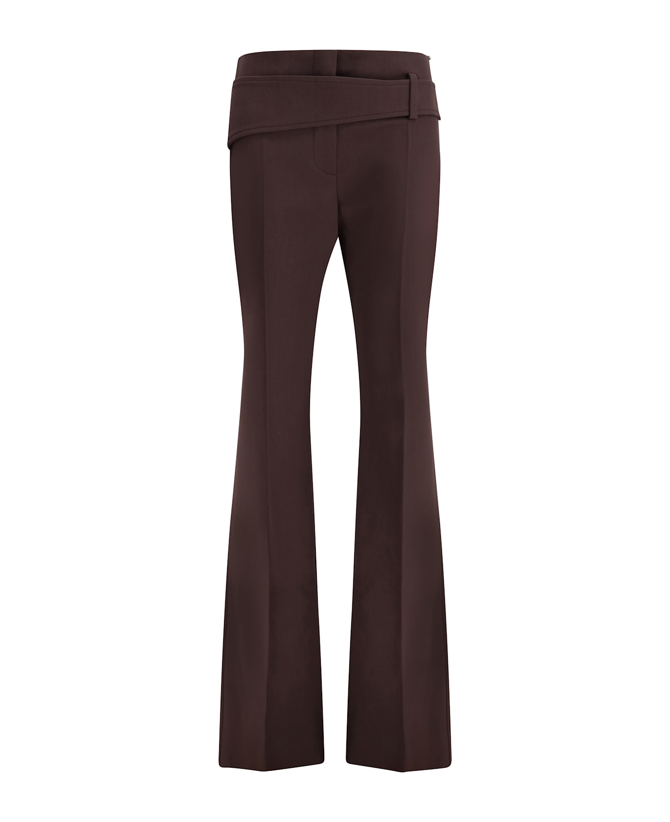 SportMax Slim Trousers With Asymmetric Belt