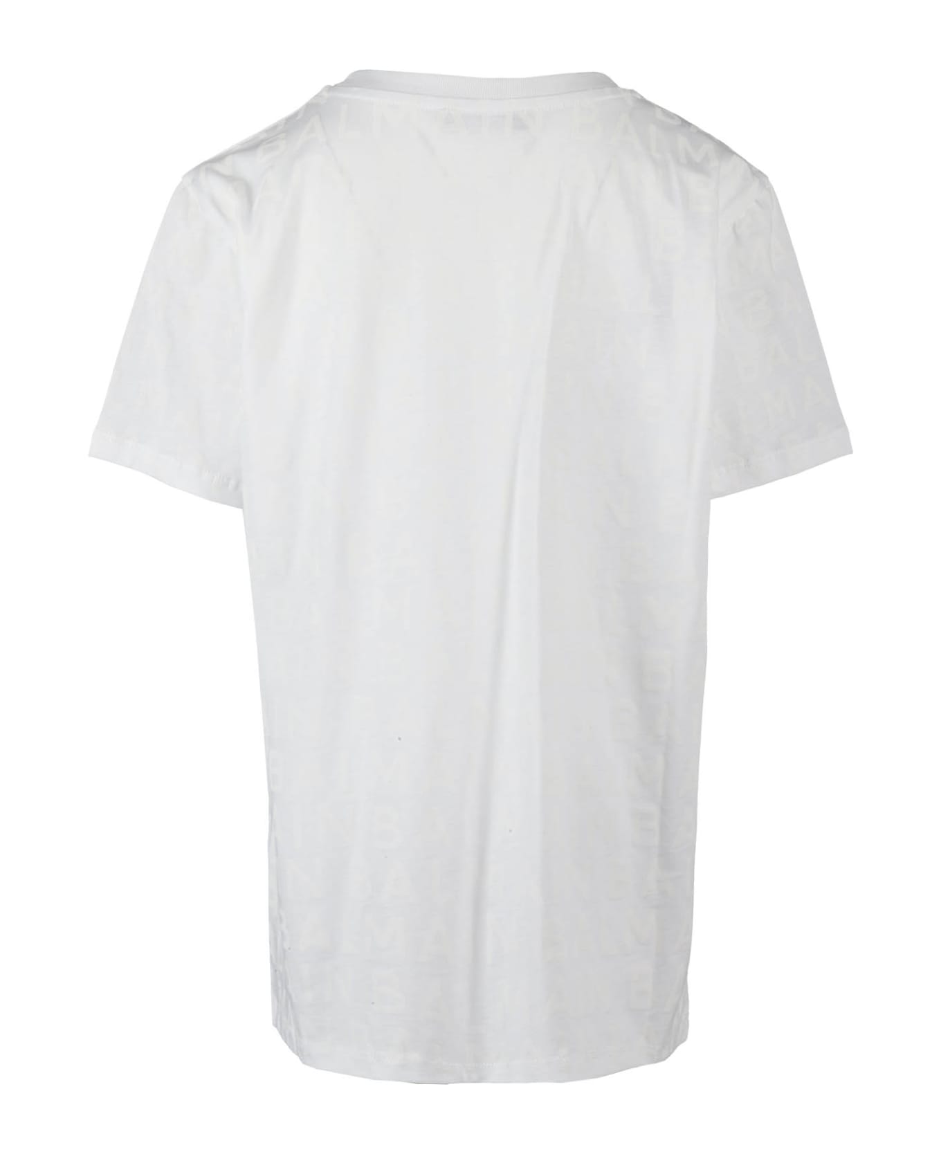 Balmain Tshirt - Bc White
