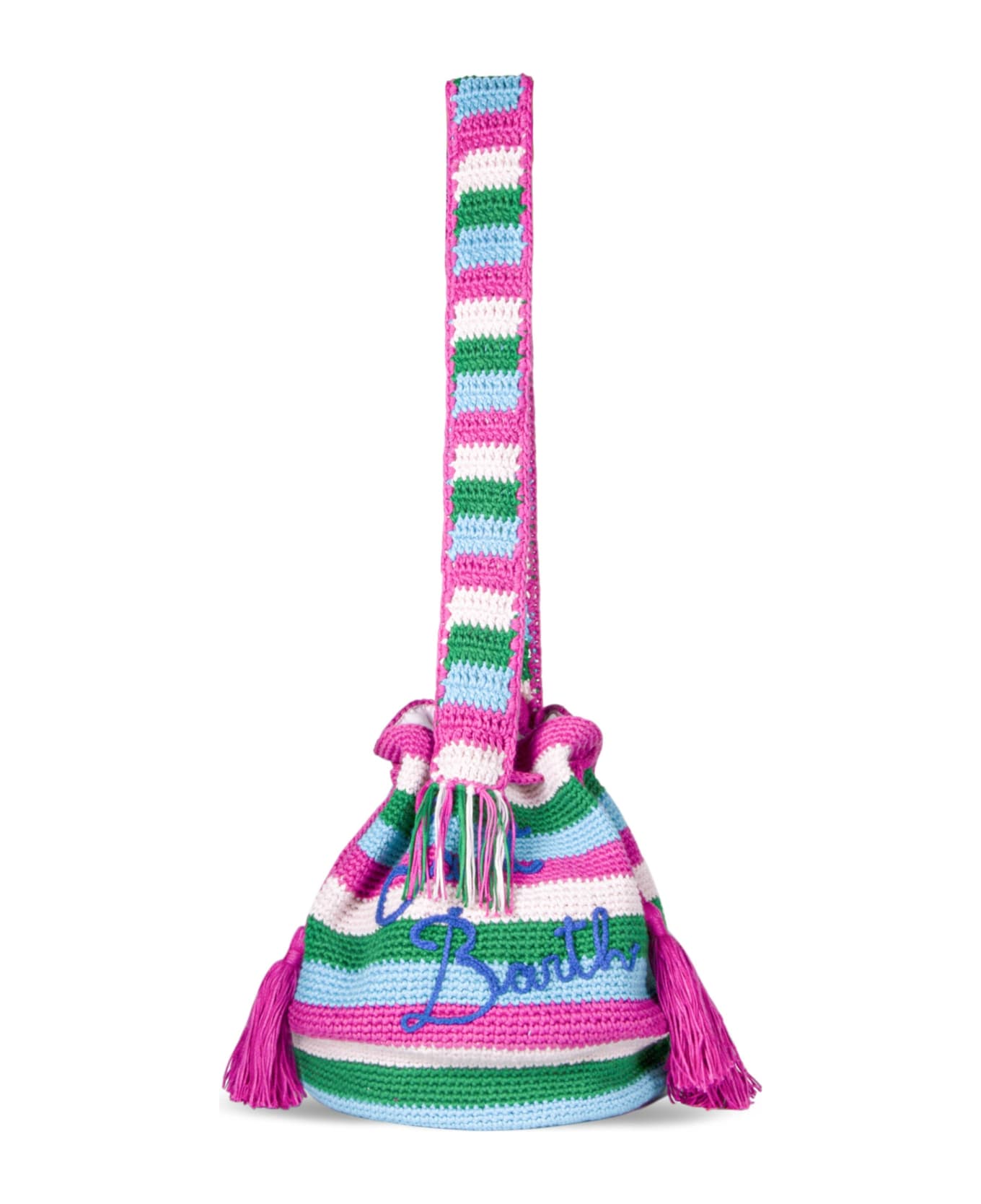 MC2 Saint Barth Handmade Crochet Bucket Bag - MULTICOLOR トートバッグ
