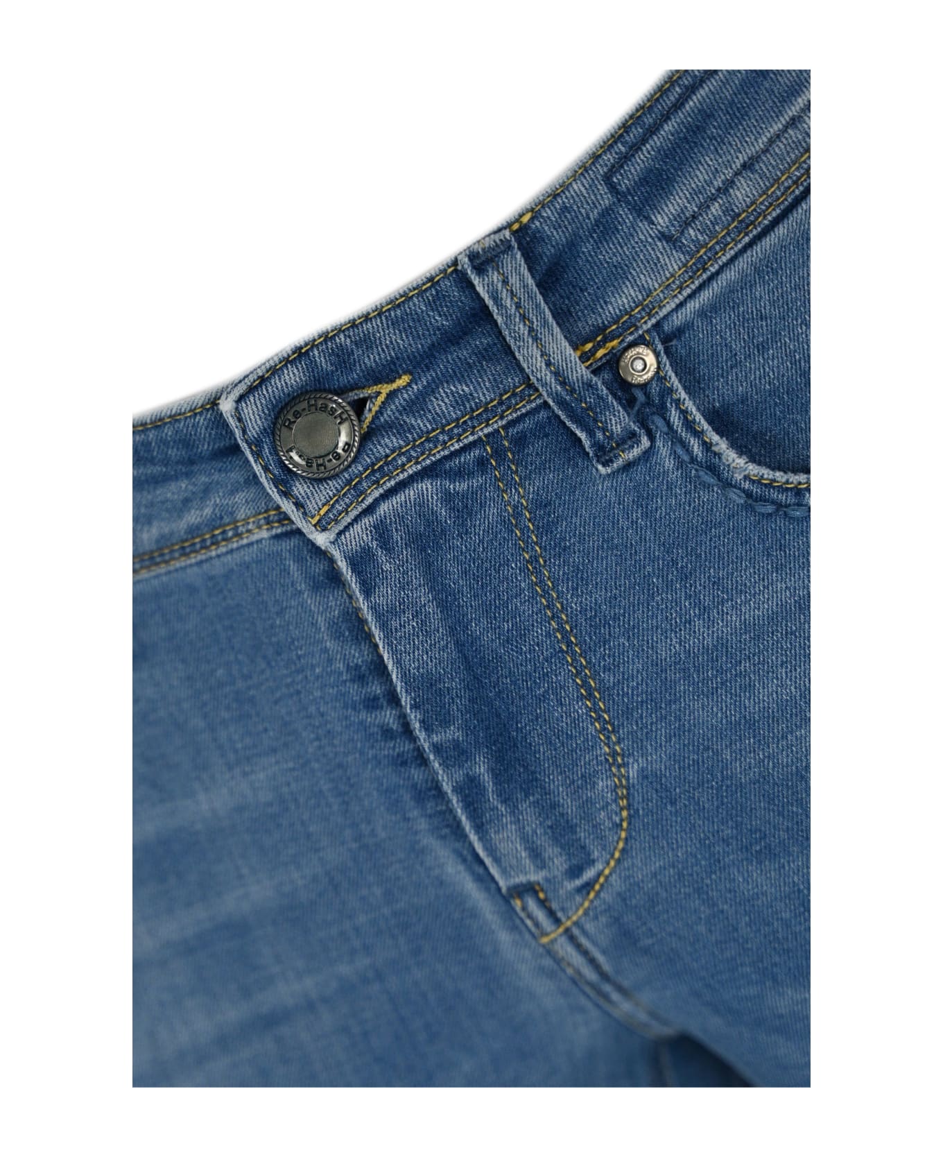 Re-HasH Blue Rubens Jeans - Blue ボトムス