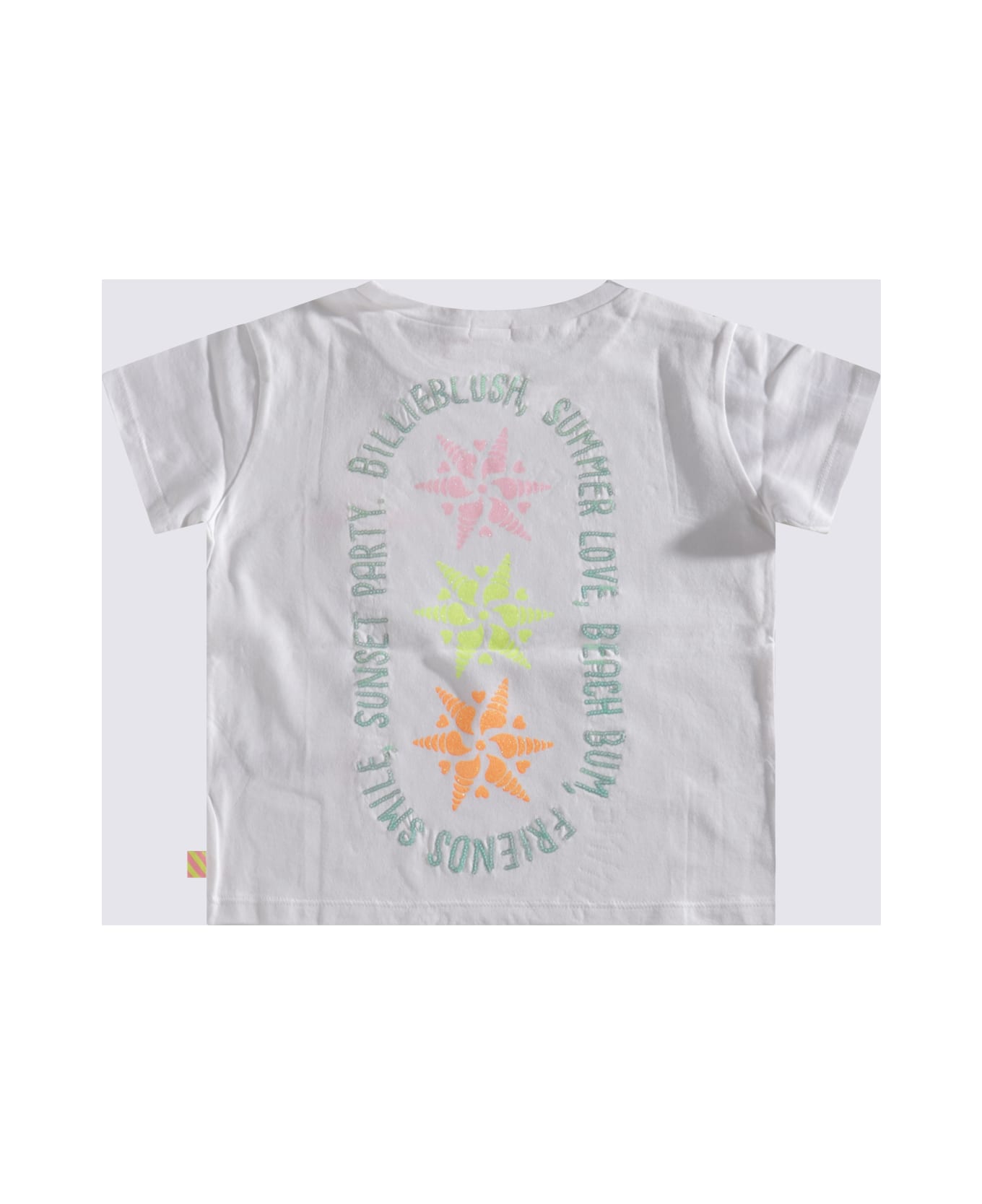 Billieblush White Cotton T-shirt - White