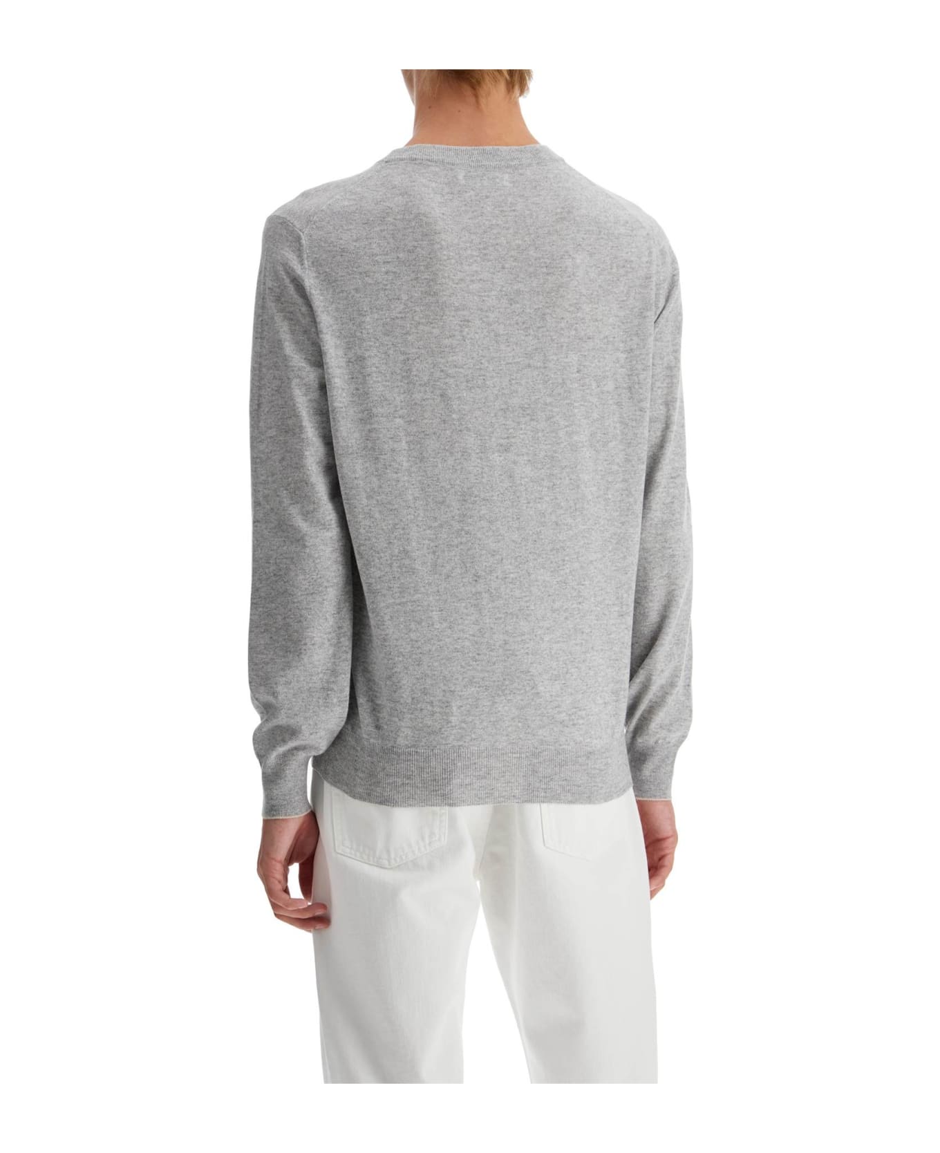 Brunello Cucinelli Cashmere Pullover For A Stylish - Grey