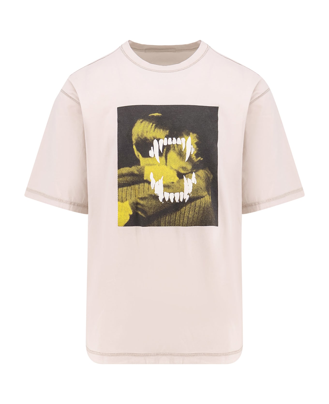 Undercover Jun Takahashi Cotton T-shirt With Print - Beige