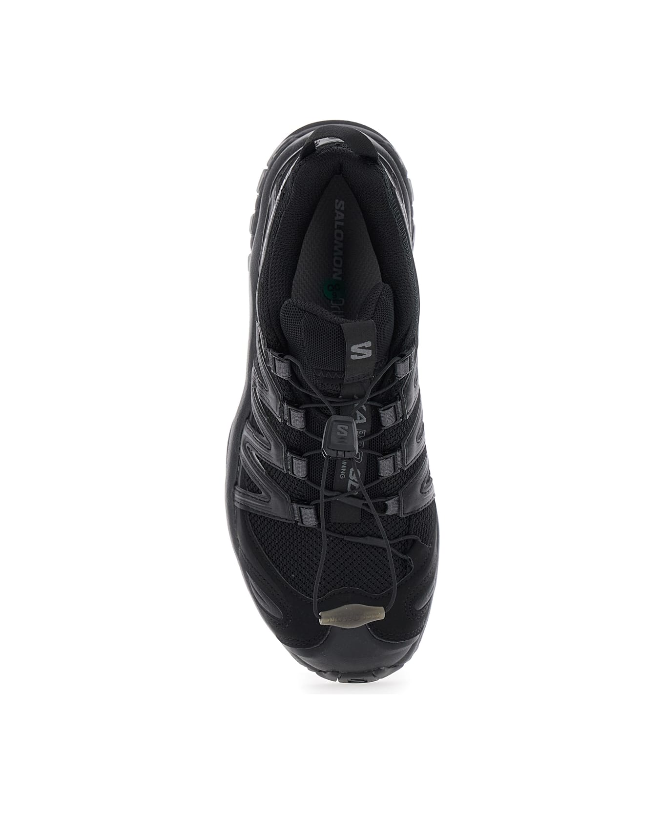 Salomon 'xa Pro 3d' Black Sneakers With Logo Patch On The Side And Panelled Design In Tech Fabric Unisex - Black