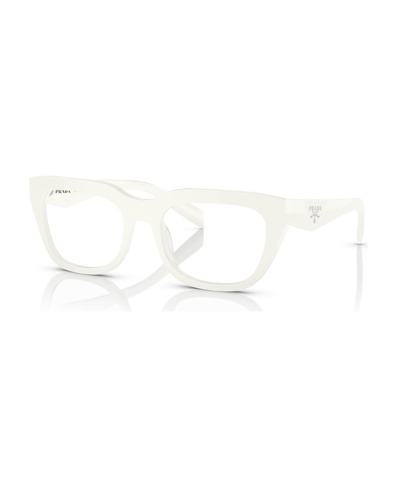 Prada Eyewear Pr A06v White Ivory Glasses - White Ivory