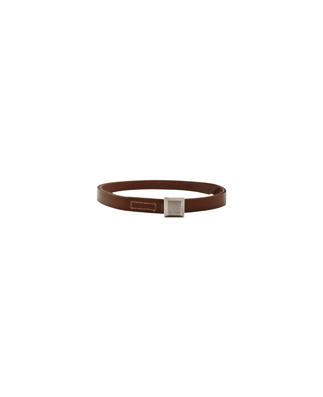 Frenckenberger Belt In Leather - Brown