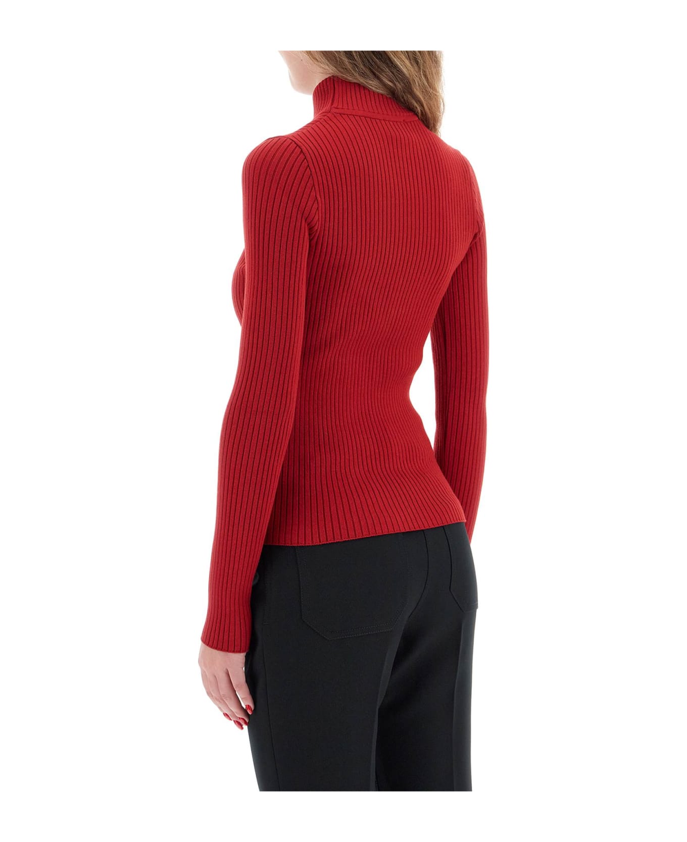 Courrèges Knitwear In Red Viscose