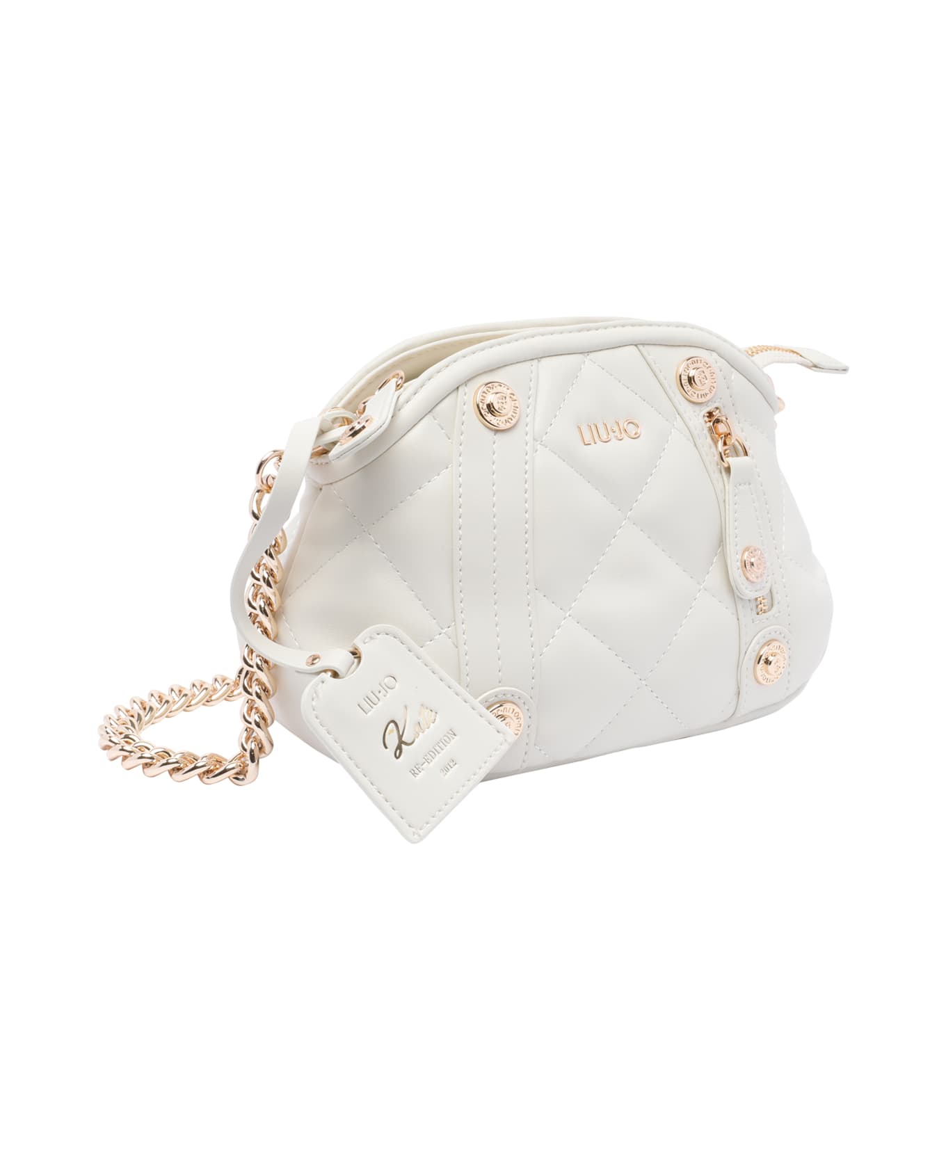 Liu-Jo Logo Crossbody Bag - White