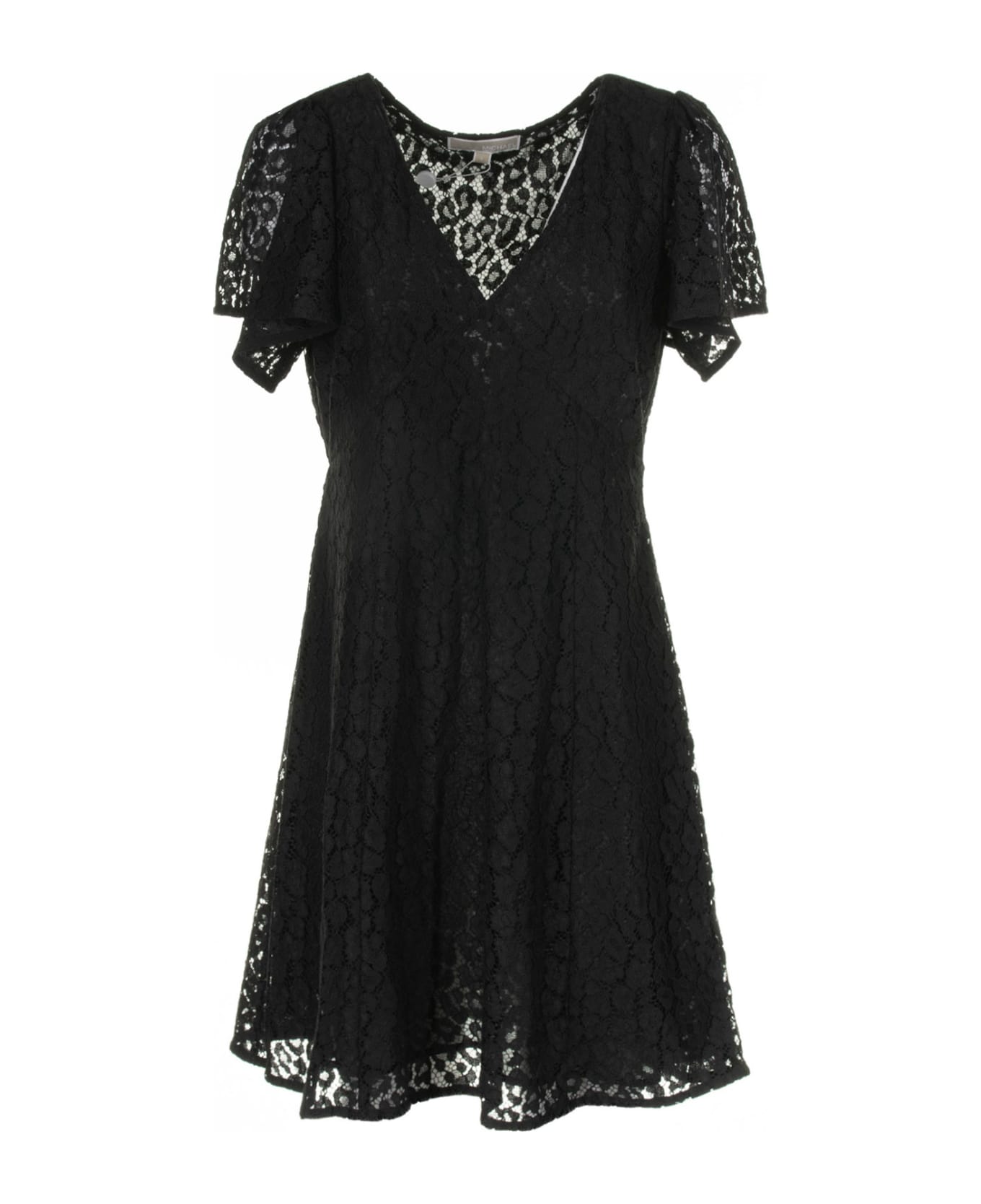 Michael Kors Black Midi Dress - BLACK ワンピース＆ドレス