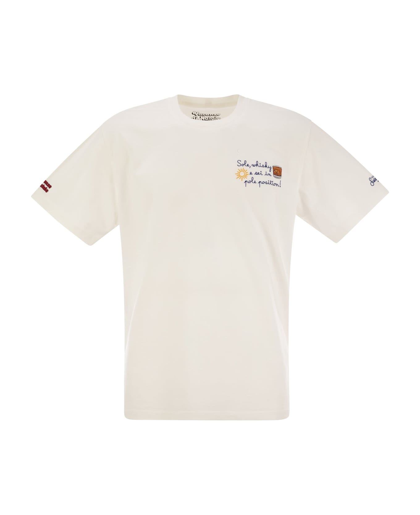 MC2 Saint Barth Printed T-shirt - White