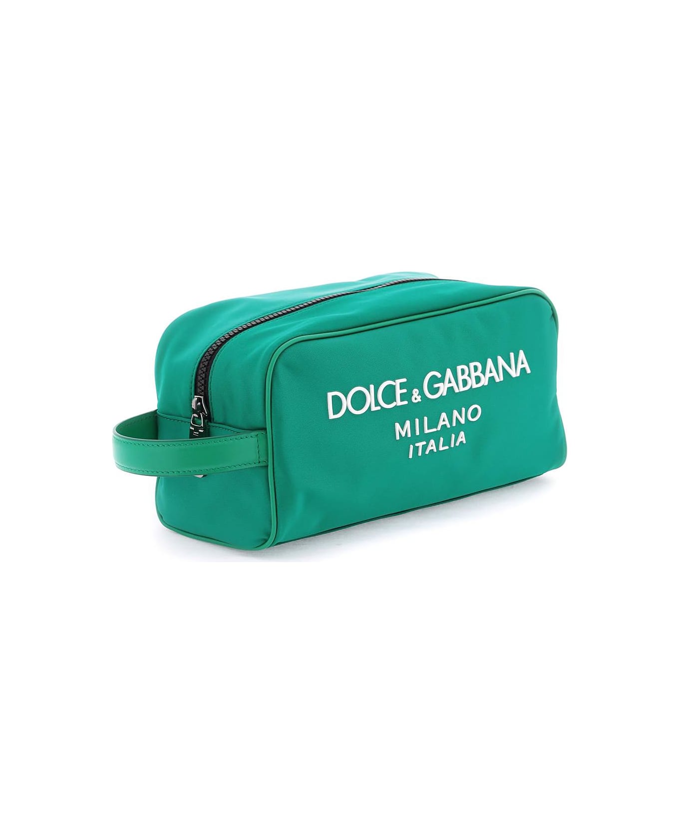 Dolce & Gabbana Nylon Beauty Case - EMERALD