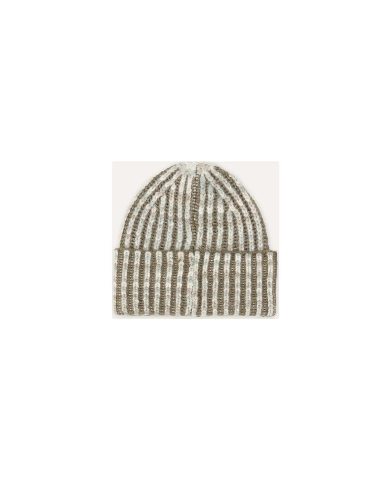 UGG U Chunky Space Dye Beanie - Burnt Olive Multi