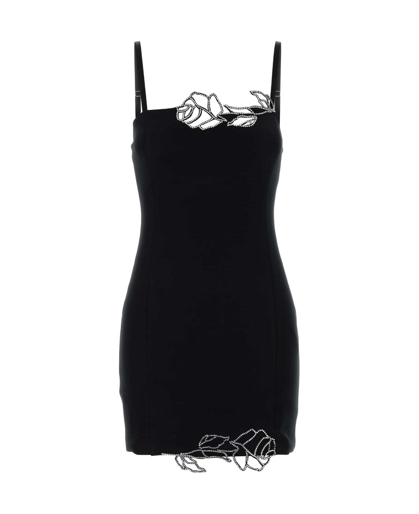 ワンピース BLUMARINE Black Cady Mini Dress Blumarine Black Cady Mini Dress | italist
