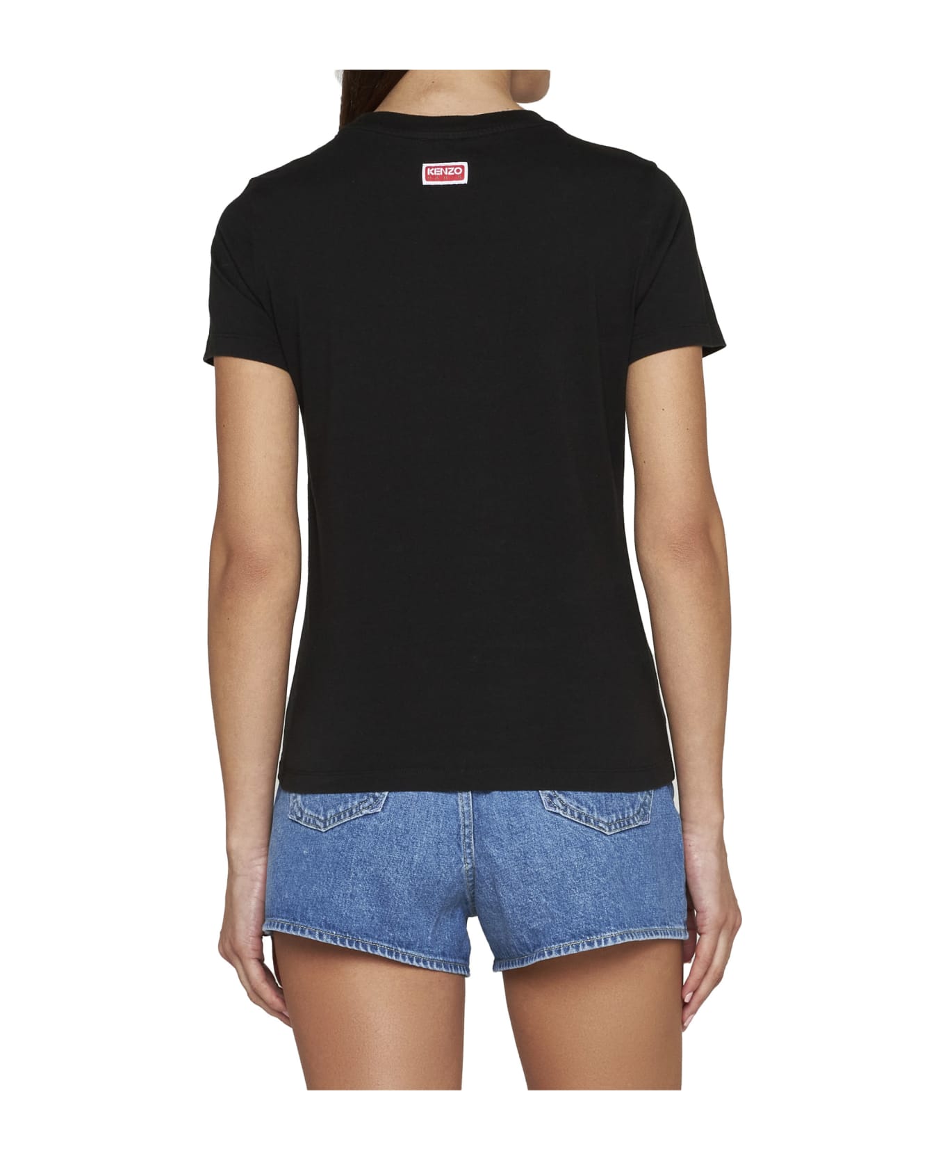 Kenzo Pixel Logo T-shirt - Black Tシャツ