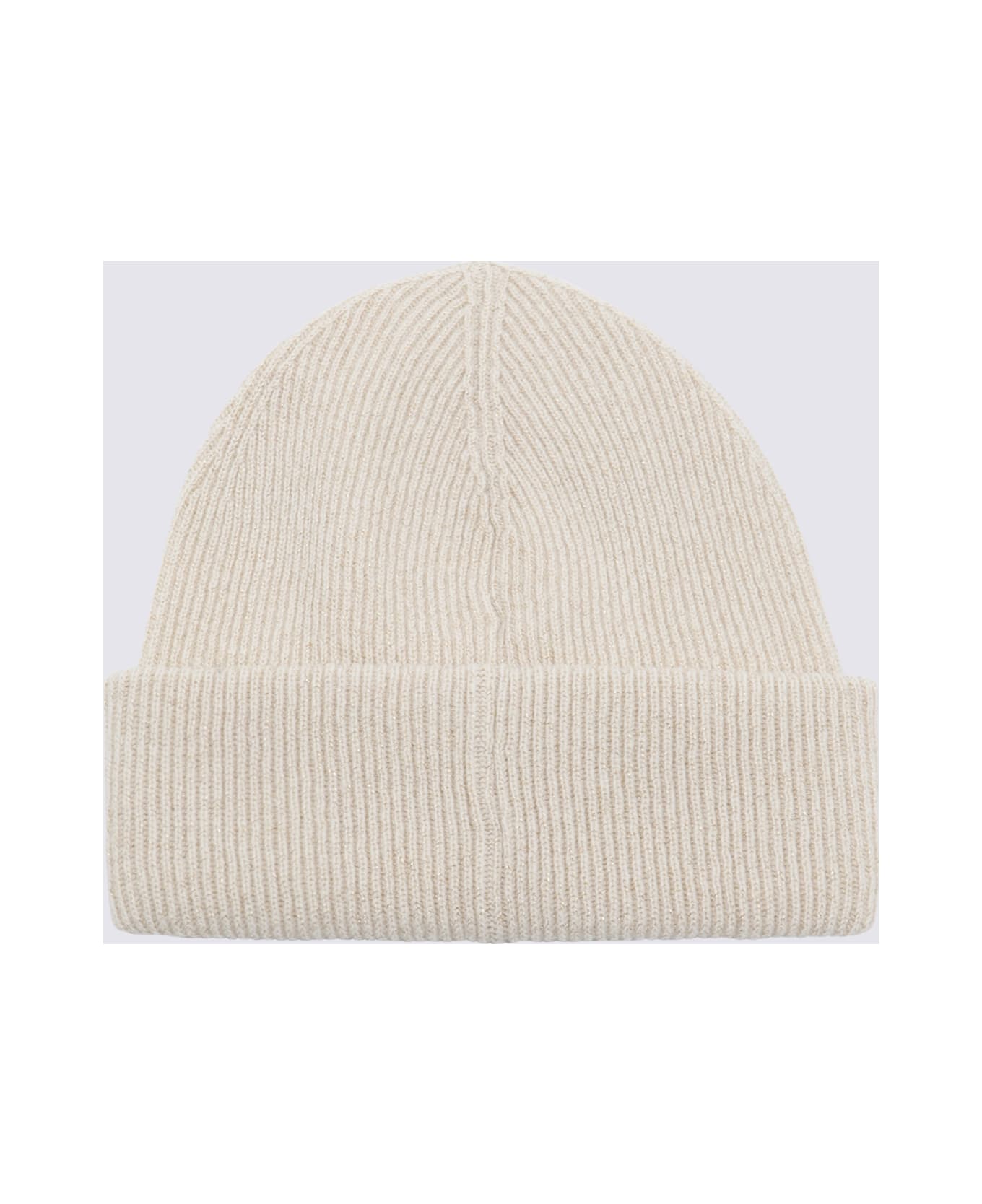 Fabiana Filippi White Wool Hat - RAFIA
