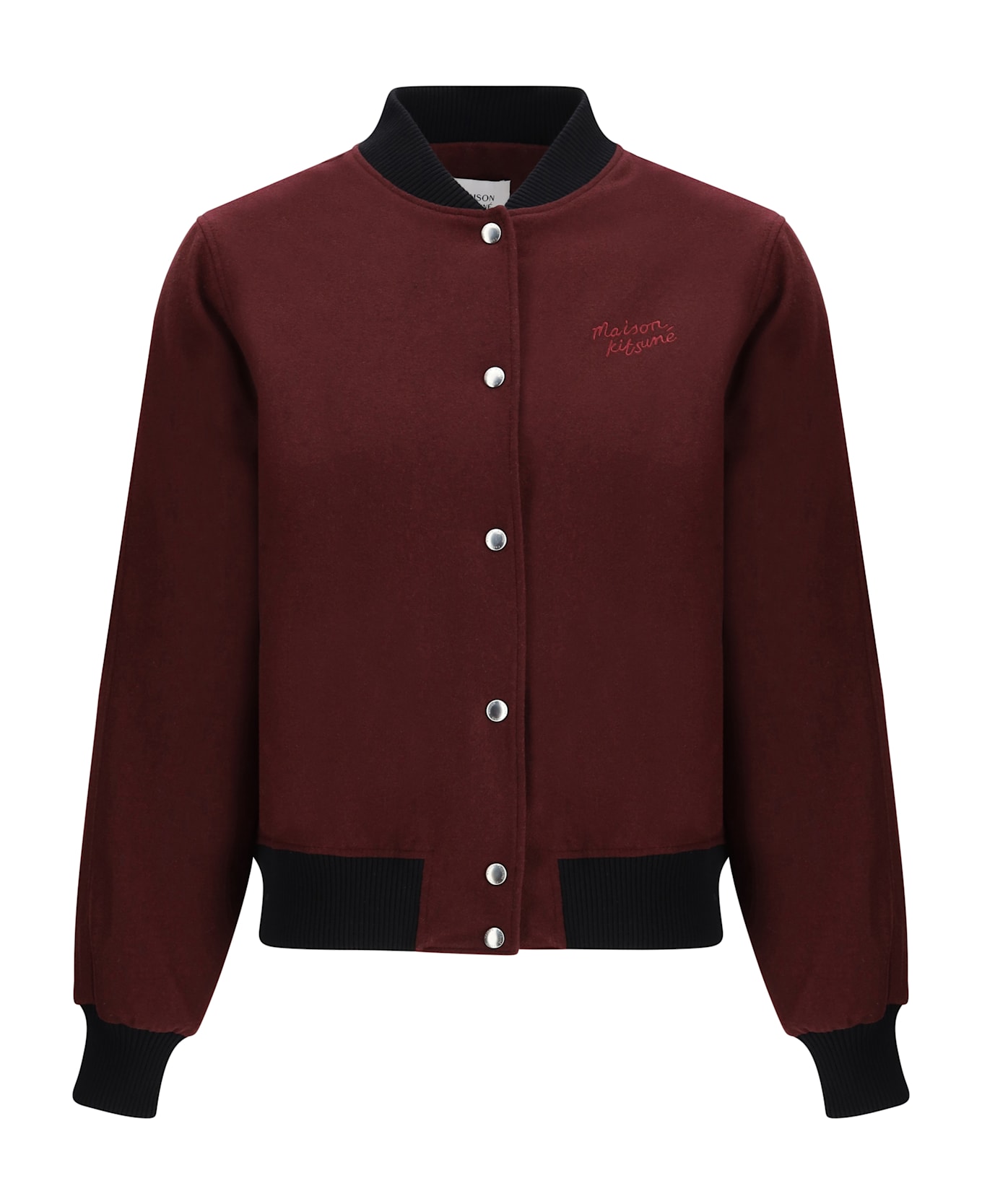 Maison Kitsuné Teddy Jacket - Redstar