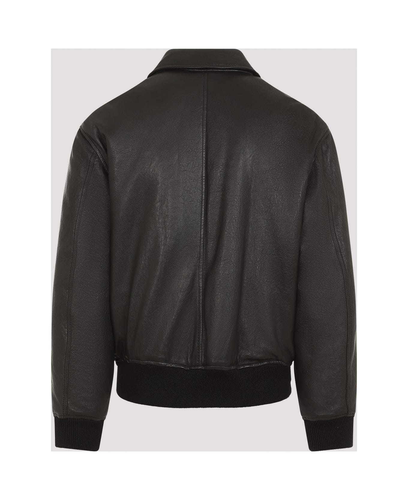 Saint Laurent Oversized Bomber Jacket - Noir