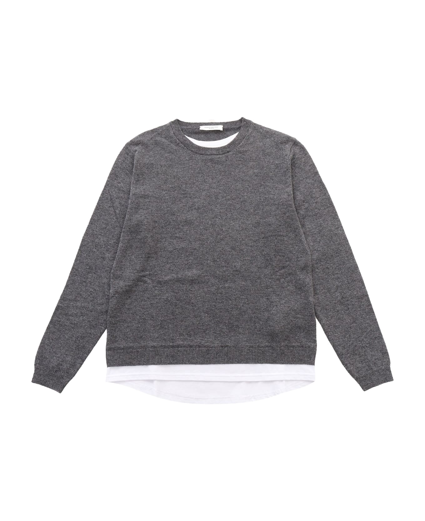 Paolo Pecora Boy Sweater - GREY