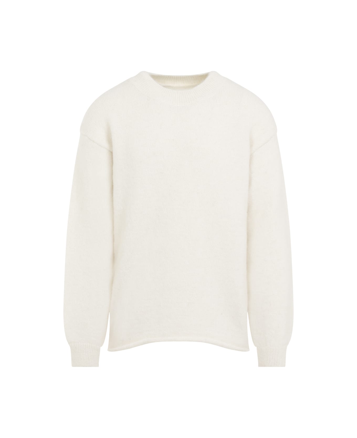 Jacquemus Logo Sweater - Light Beige