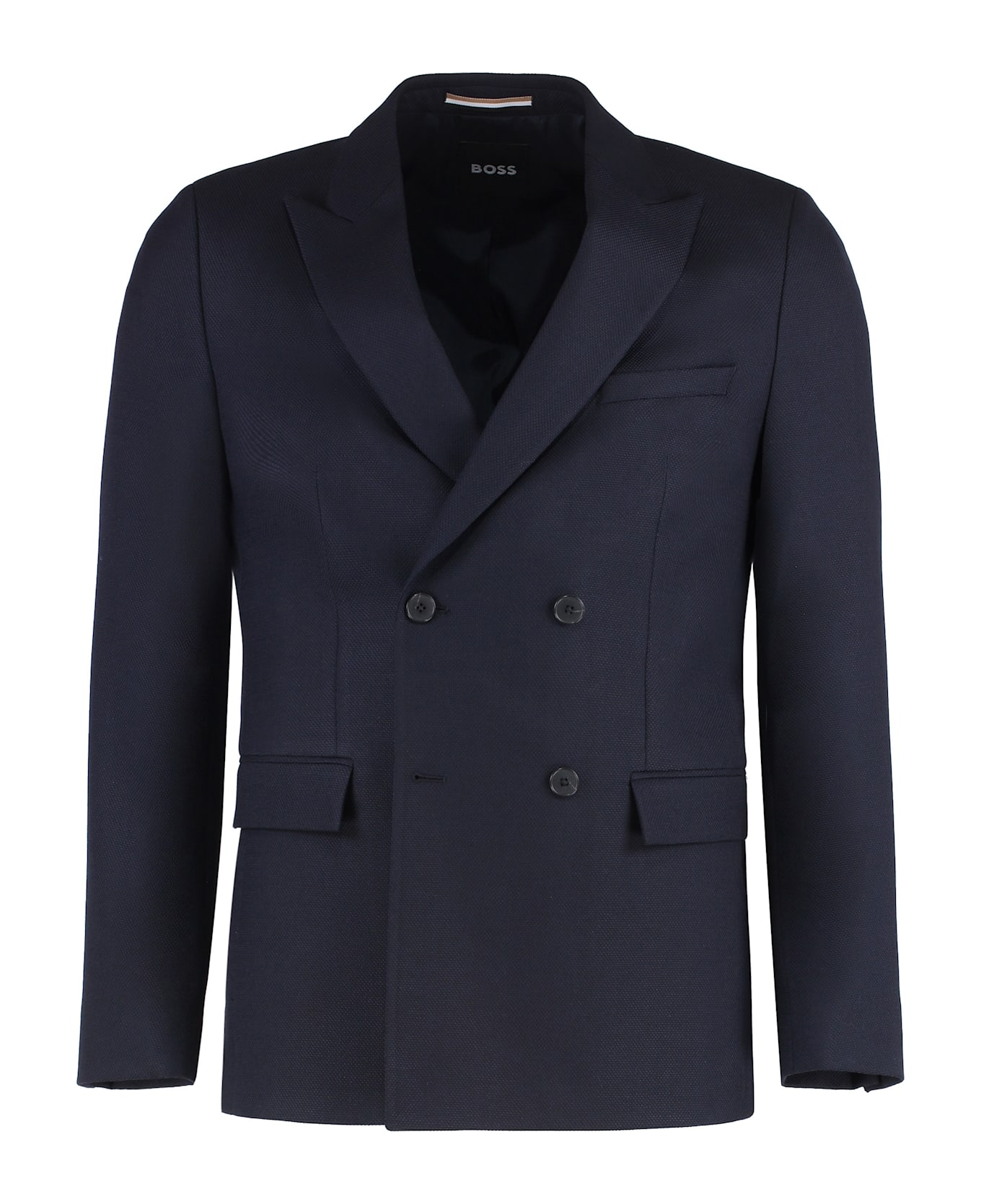 Hugo Boss Double-breasted Jacket - blue
