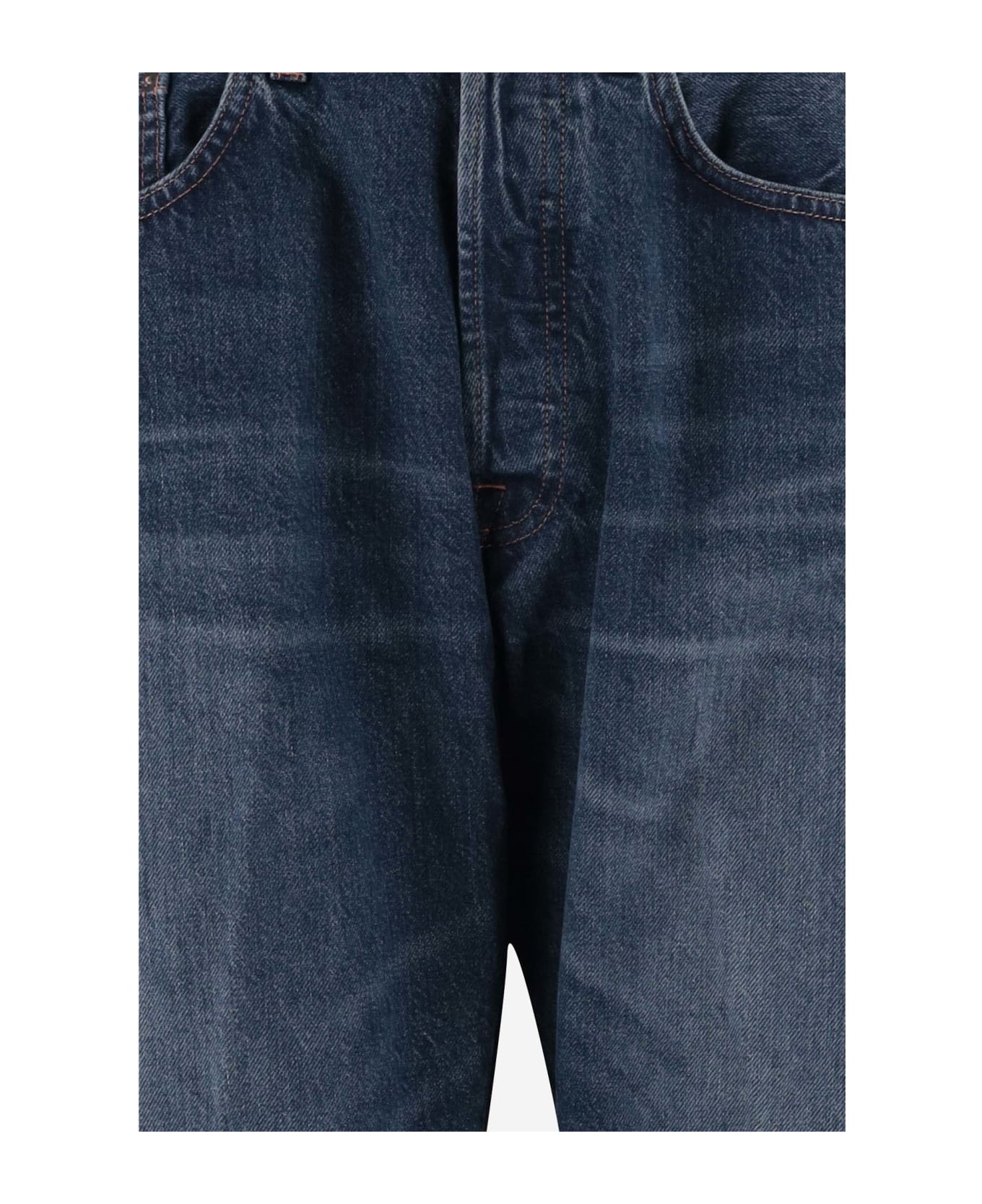Made in Tomboy Cotton Denim Jeans - Blue デニム