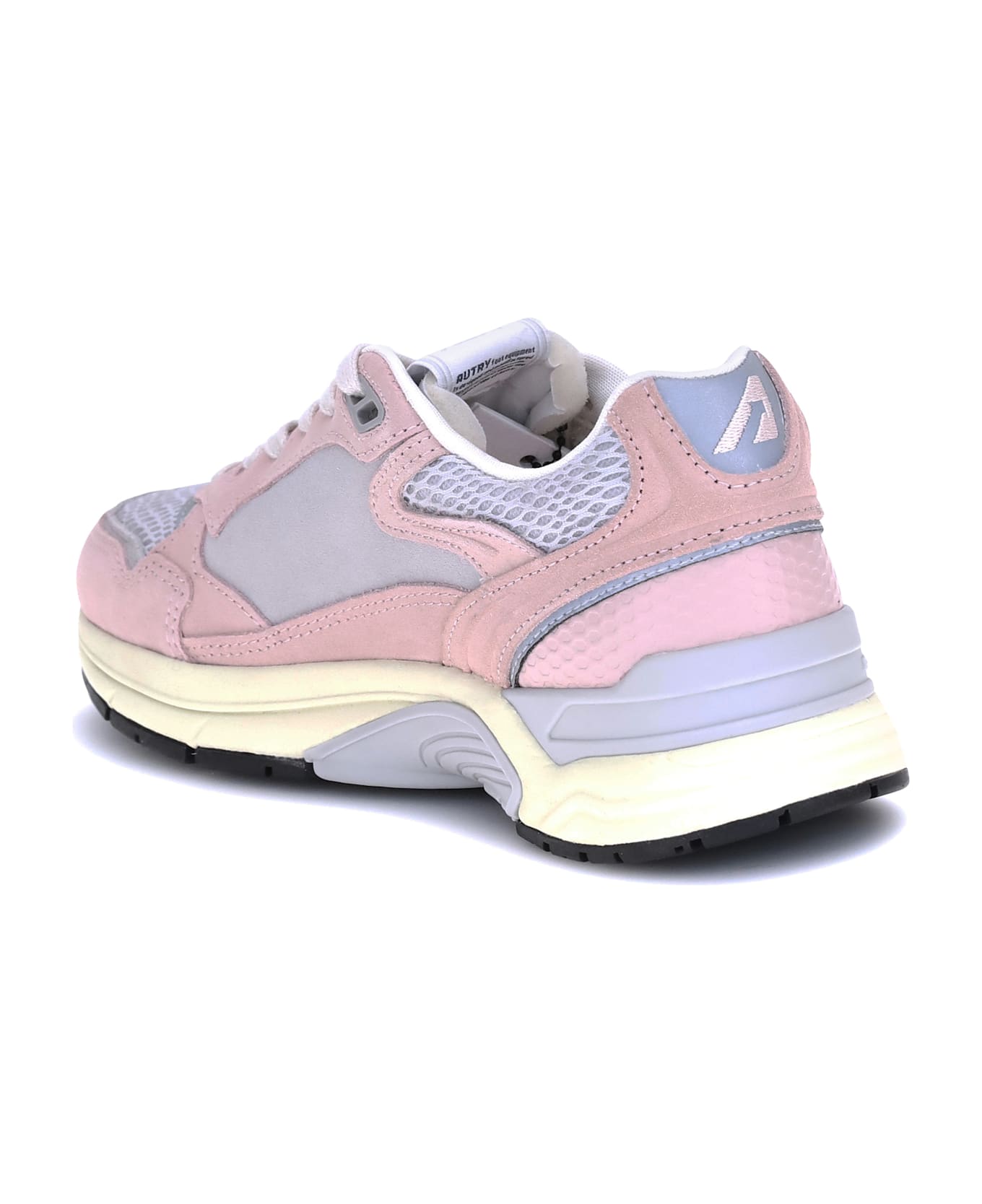 Autry Hyperway Low Sneakers - Suebic Mesh Pow Silv