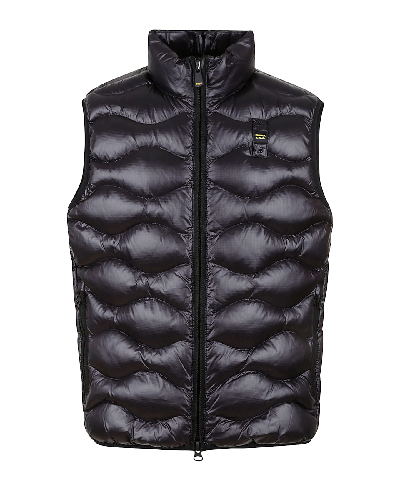 Blauer Quilted Gilet - Black 