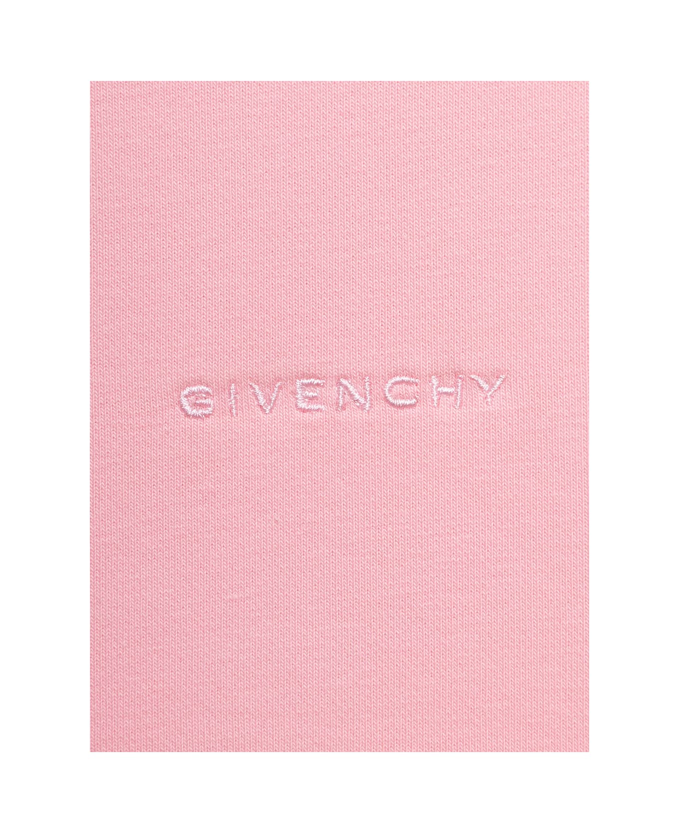 Givenchy Kids Girl's Pink Sweatshirt With Back Embroidery - Pink