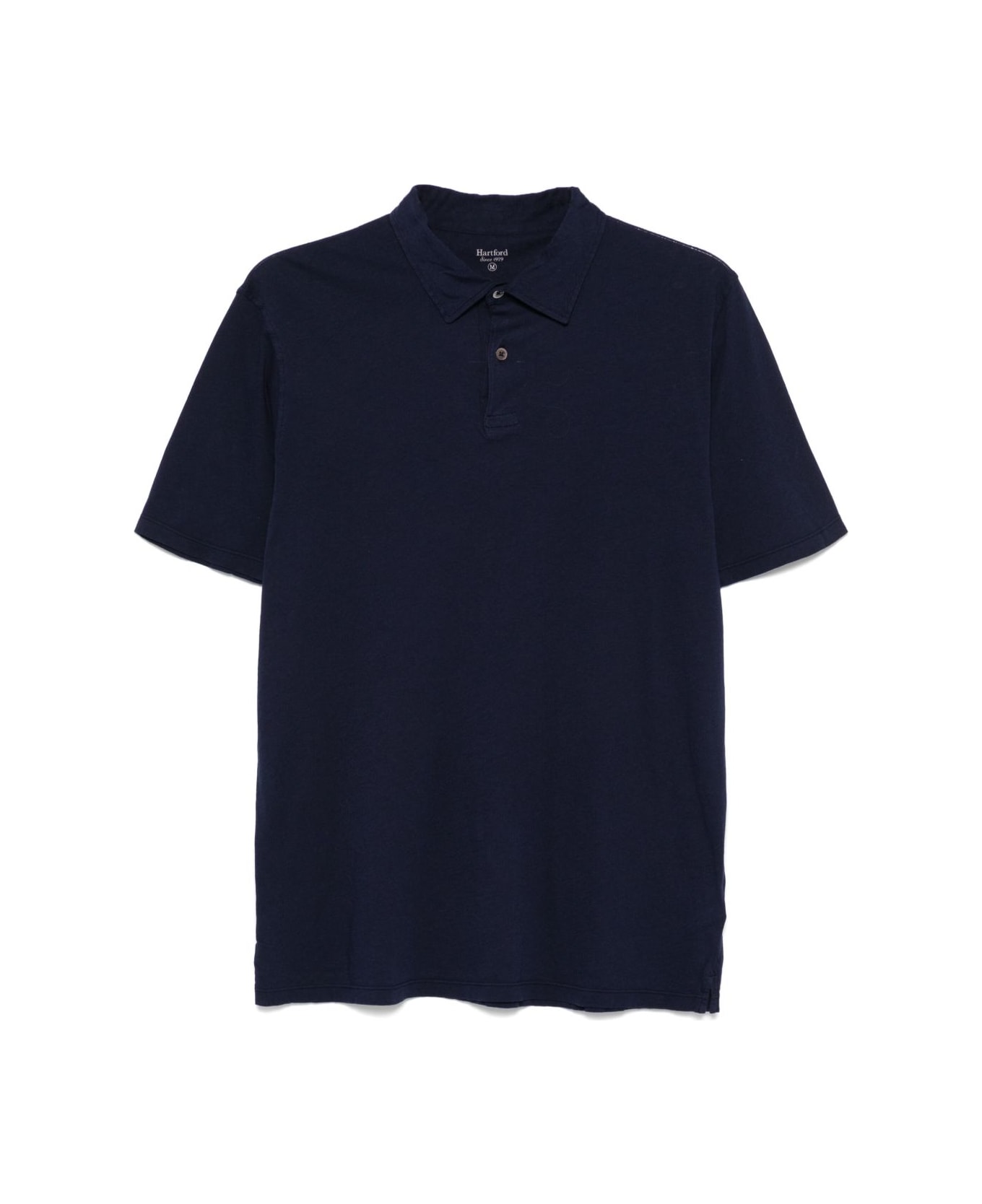 Hartford Cotton Polo Shirt - Blue